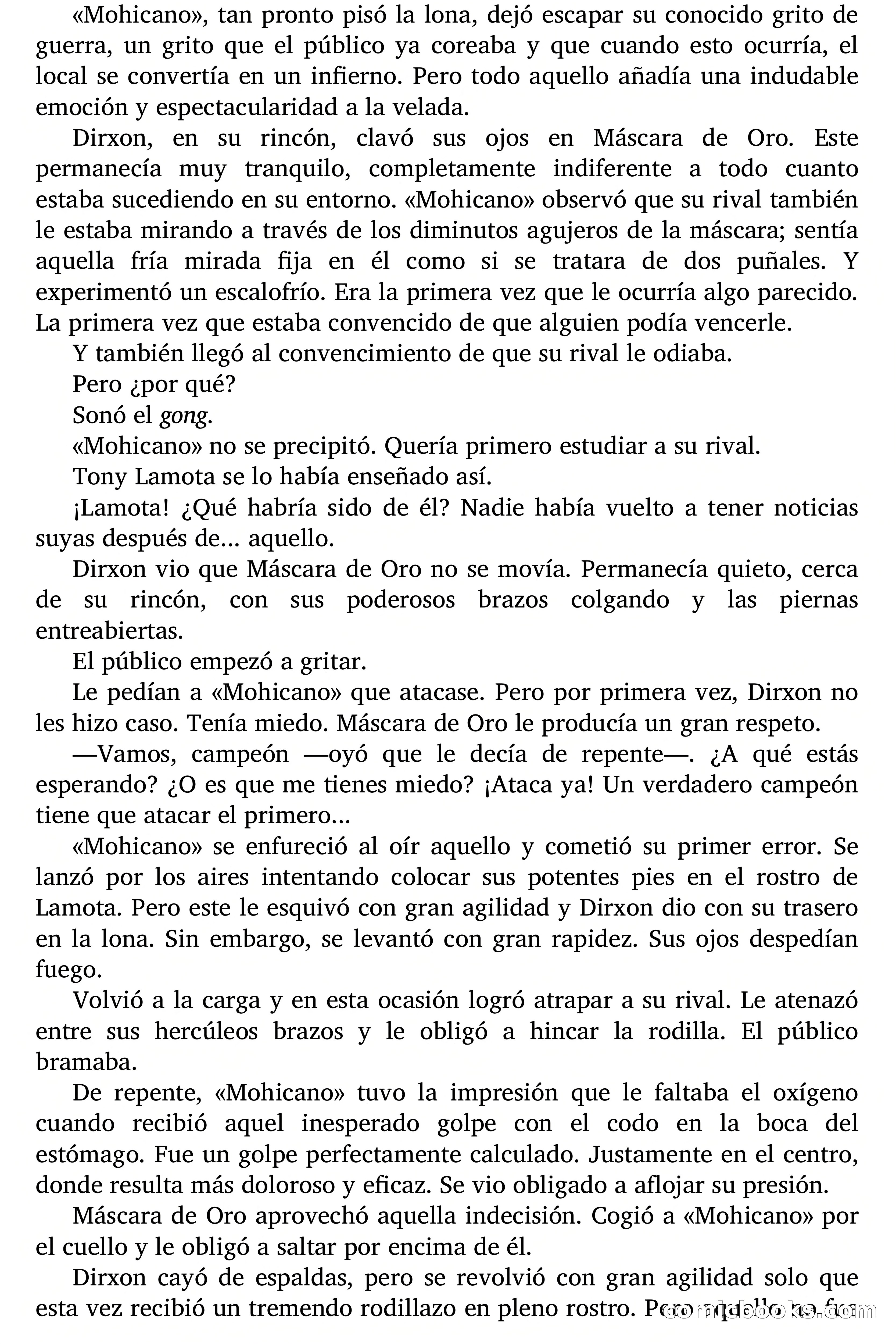 Máscara de oro — page 65 of 69