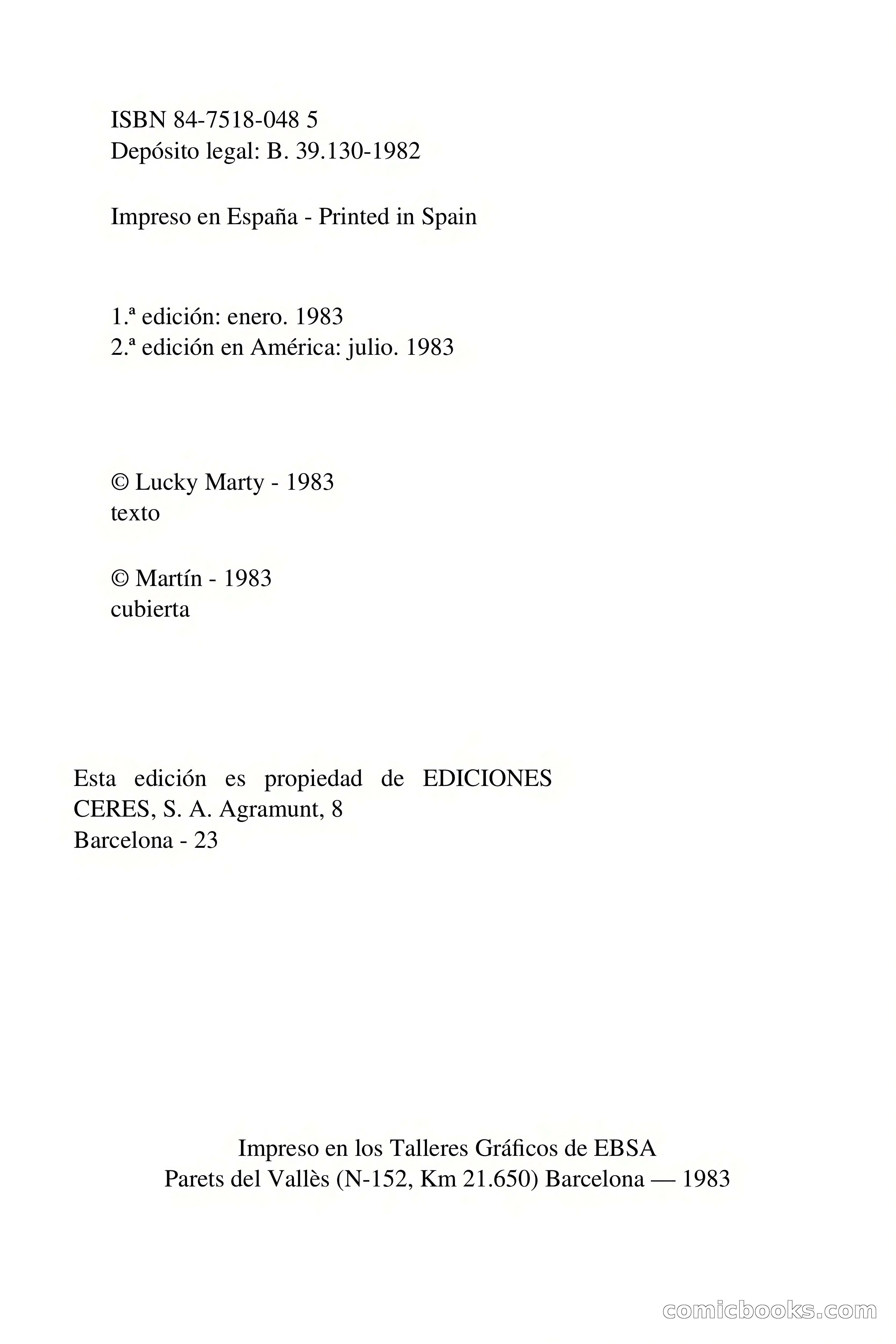 Idolo de Barro (Lucky Marty) — page 4 of 72