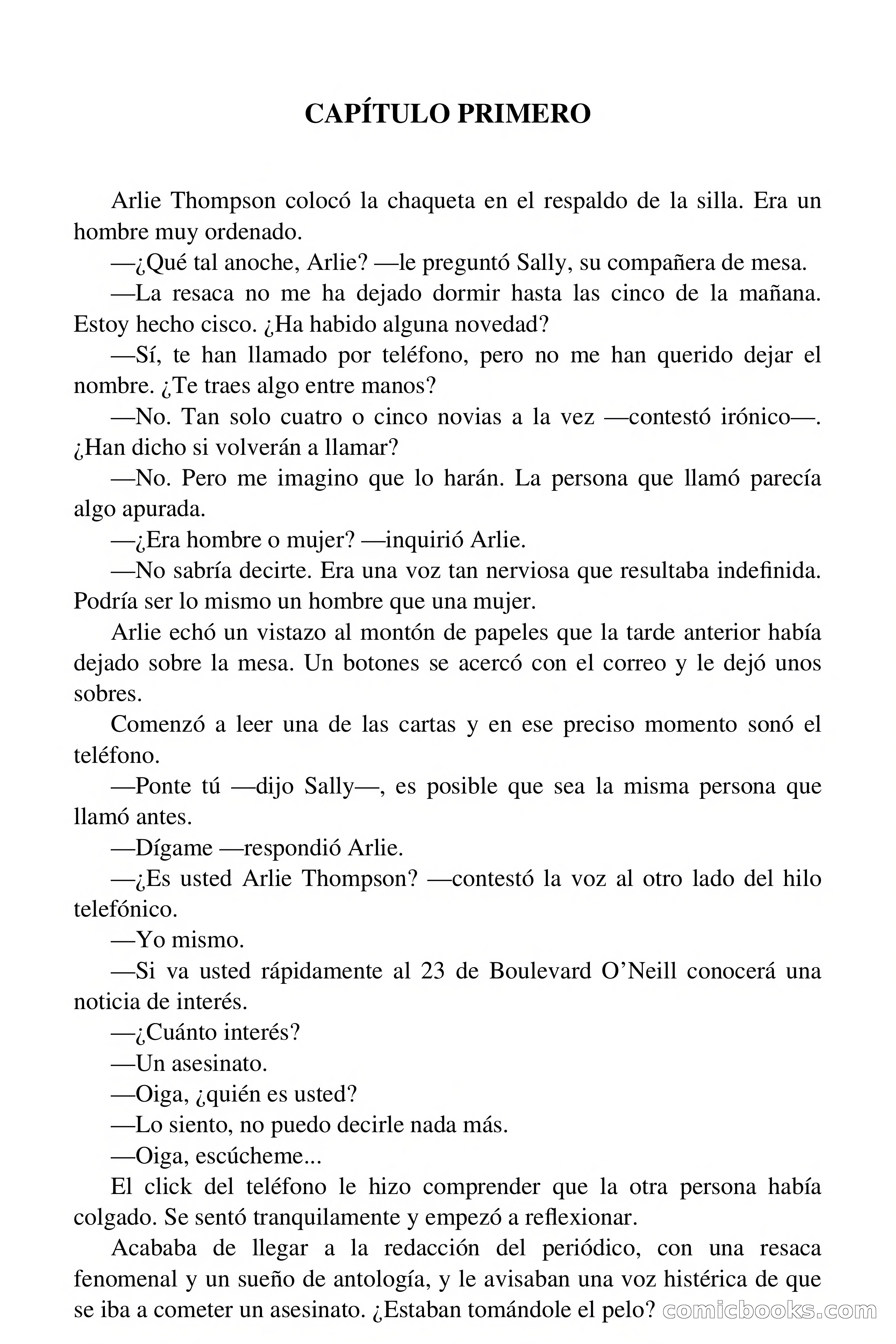 La apuesta era la vida — page 6 of 64