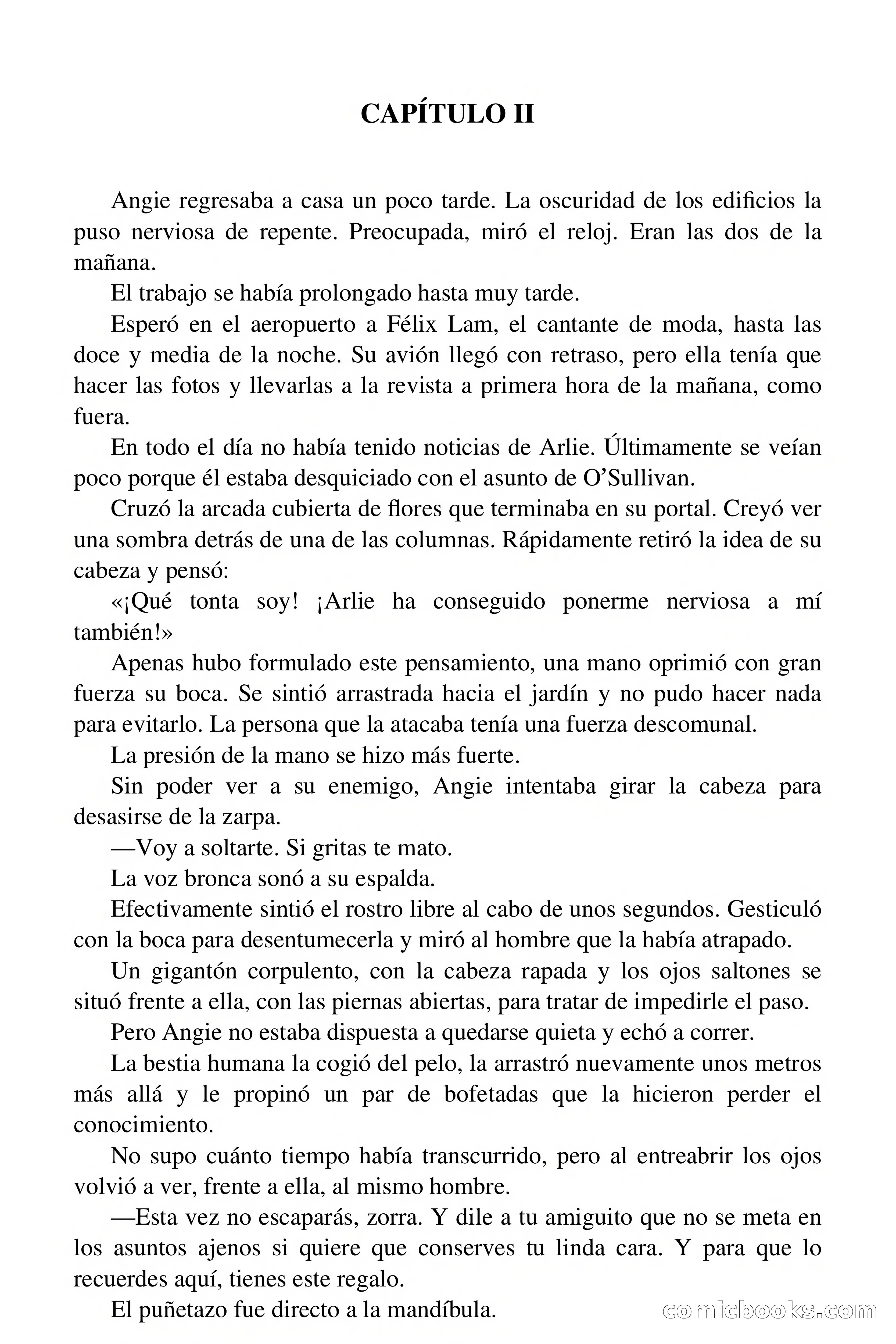 La apuesta era la vida — page 12 of 64