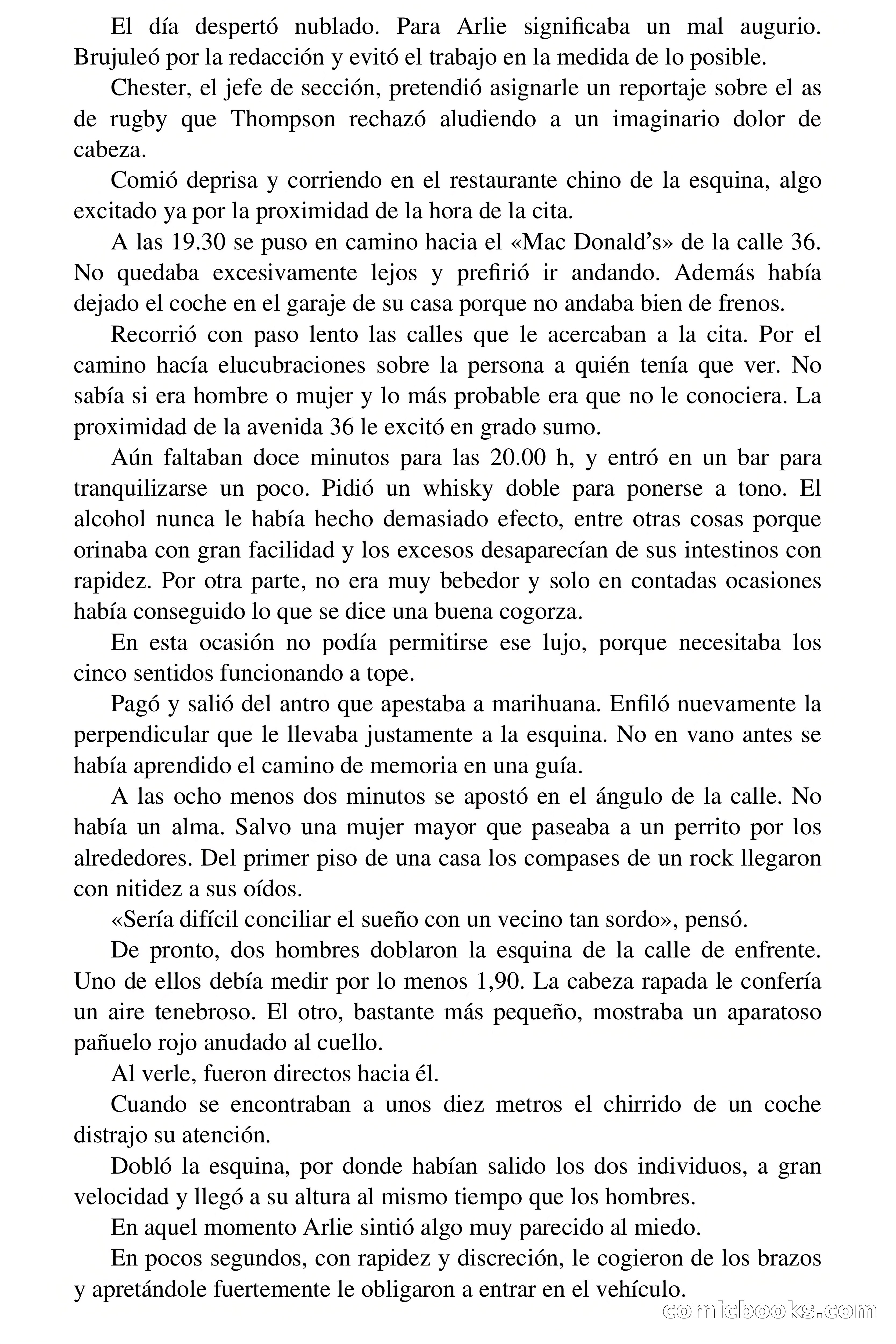La apuesta era la vida — page 23 of 64