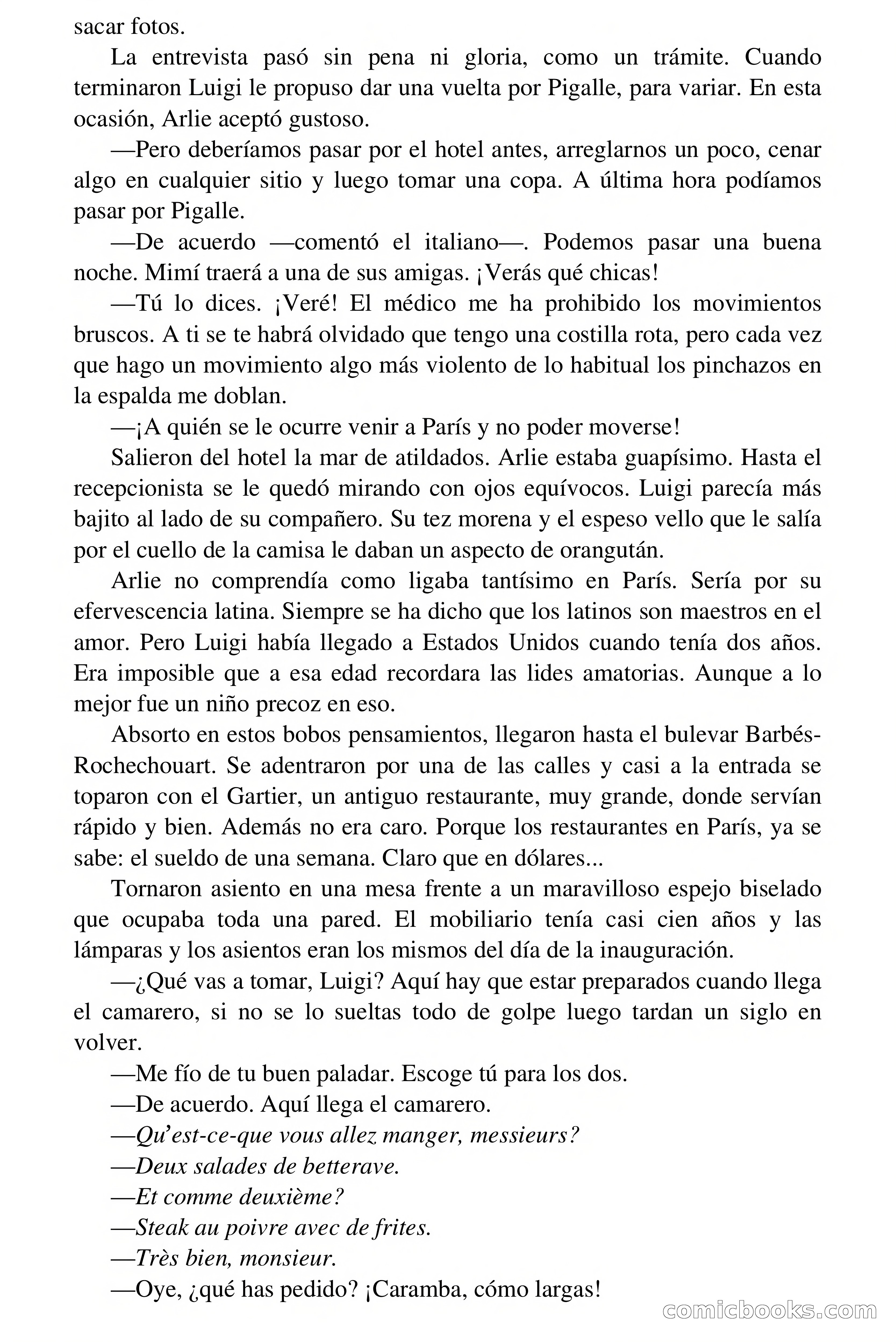 La apuesta era la vida — page 30 of 64