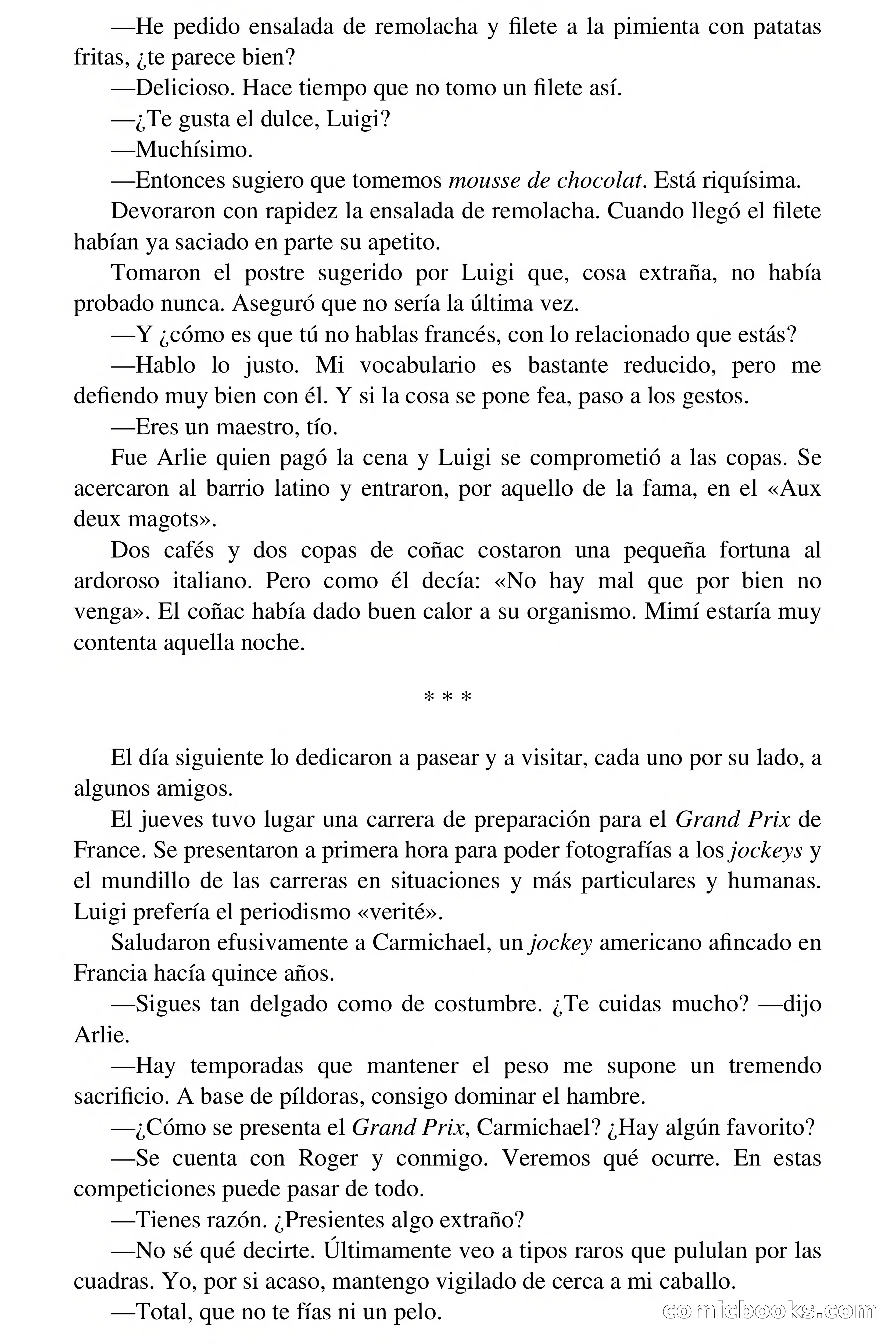 La apuesta era la vida — page 31 of 64