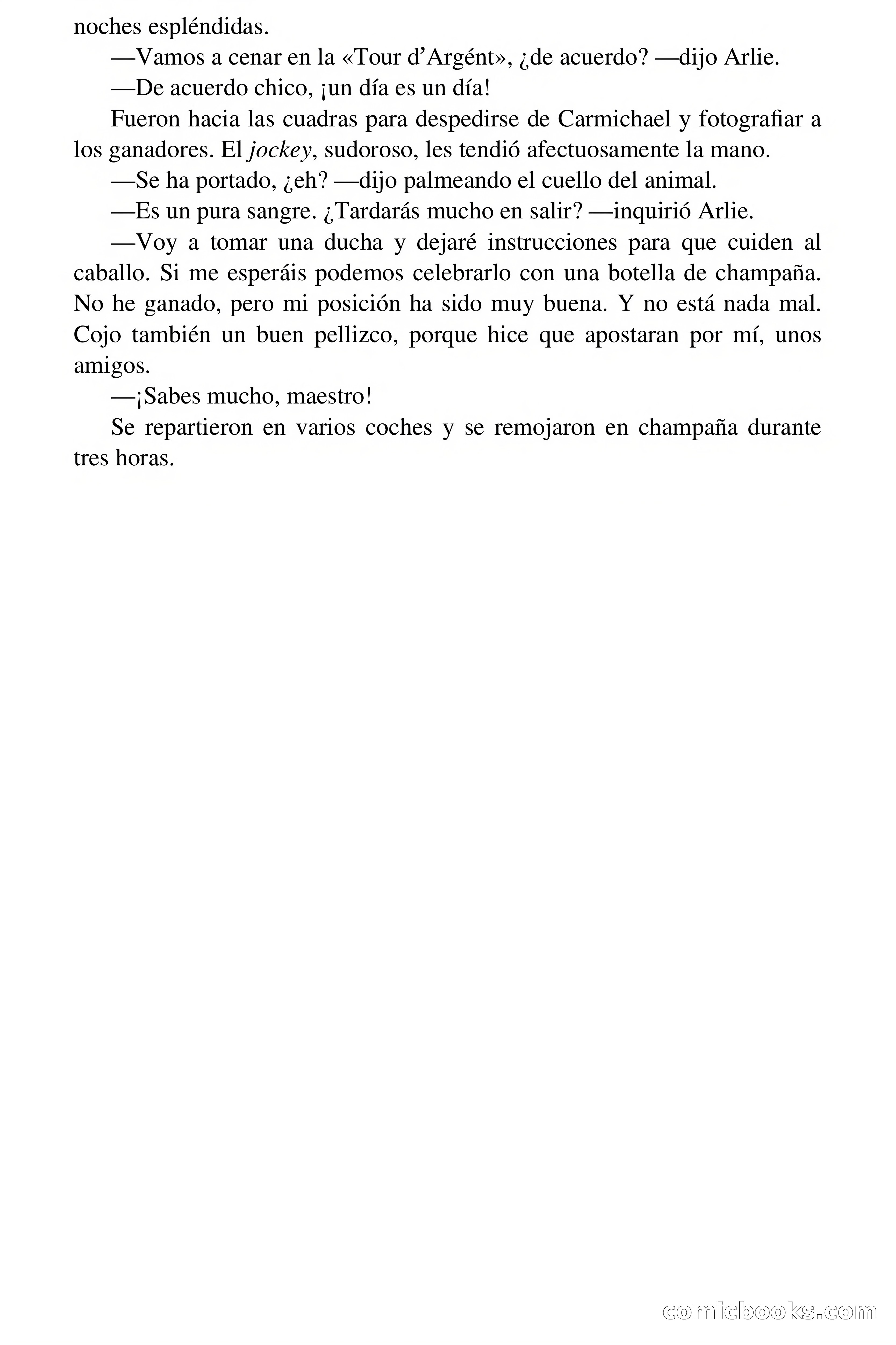 La apuesta era la vida — page 33 of 64