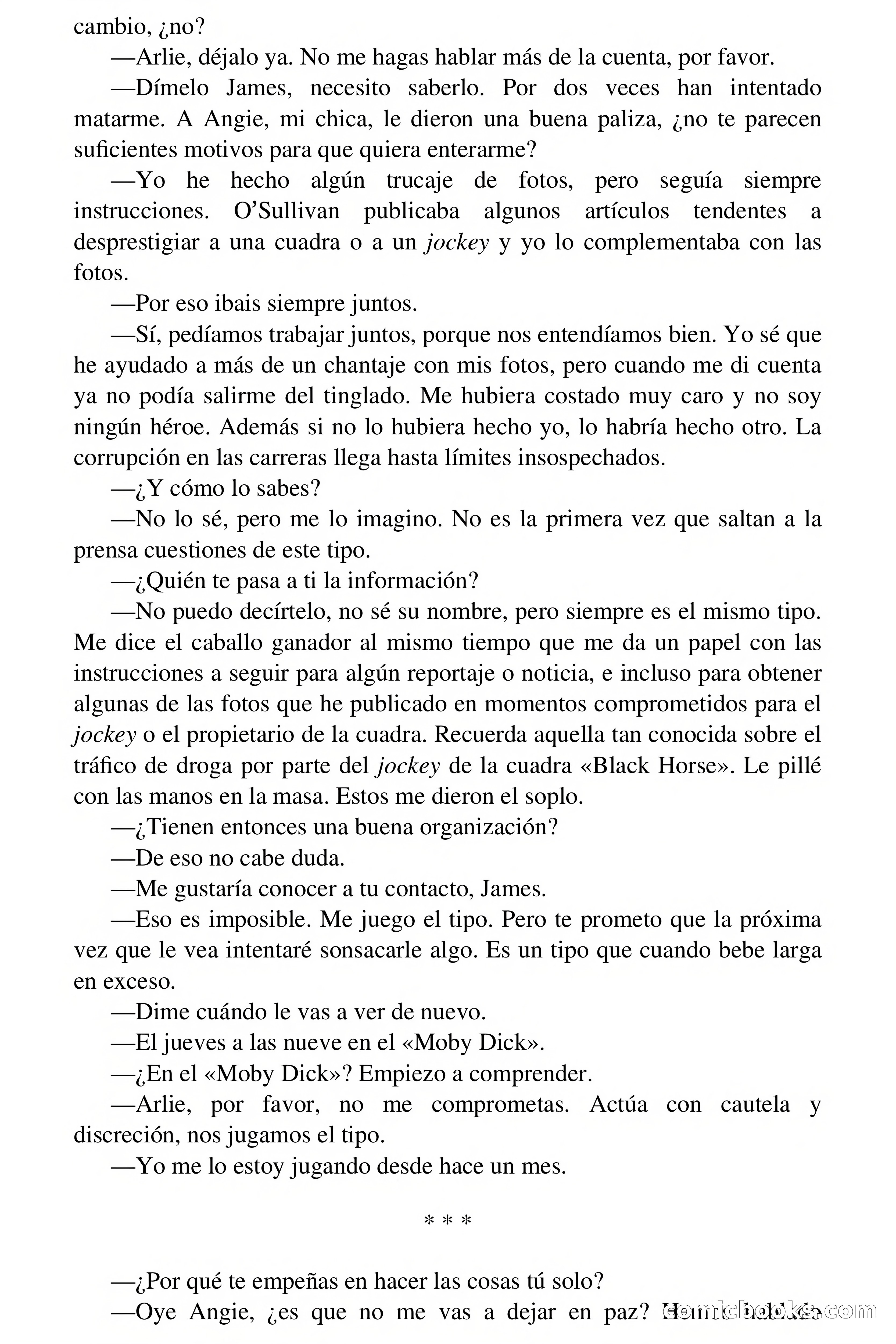 La apuesta era la vida — page 37 of 64
