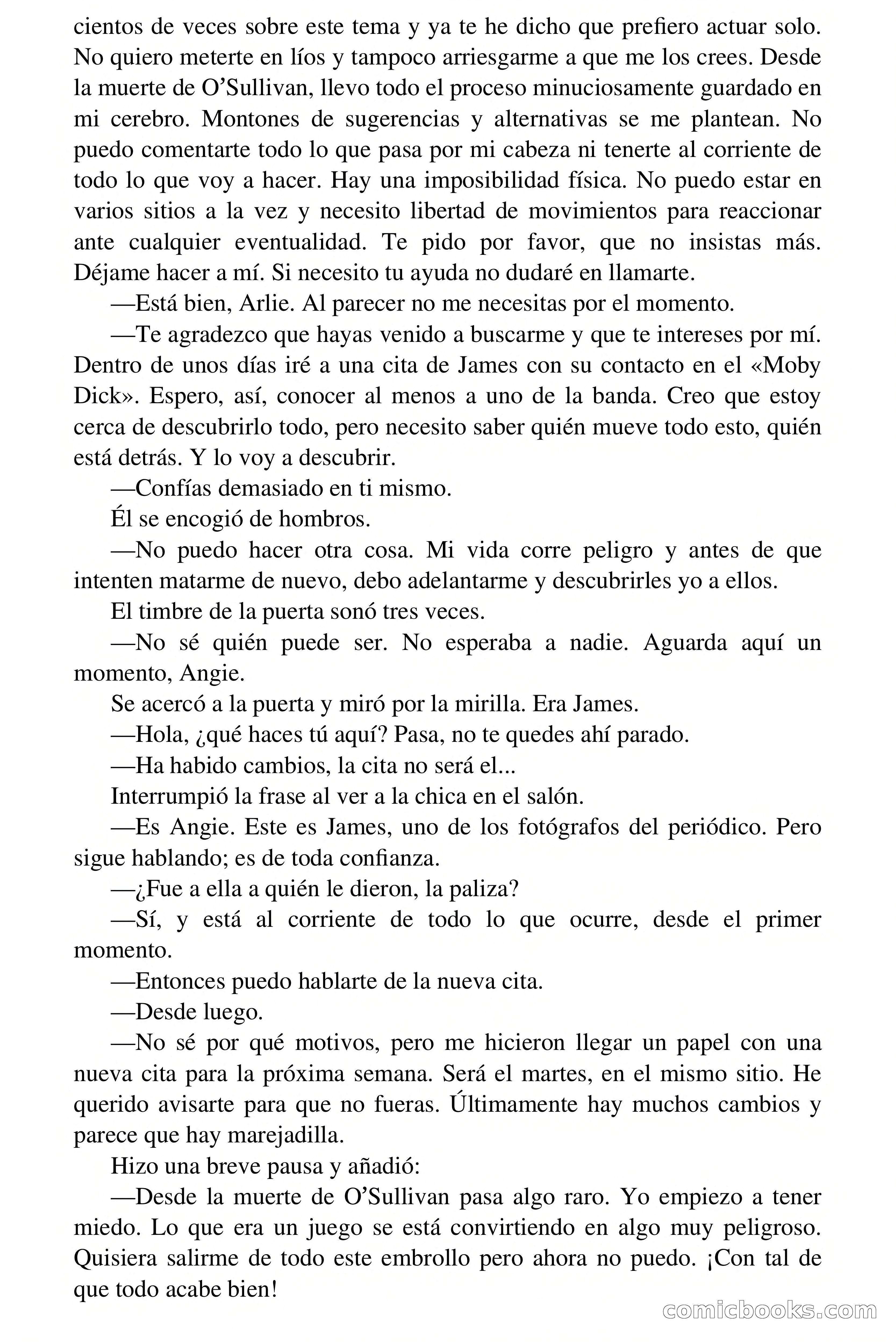 La apuesta era la vida — page 38 of 64