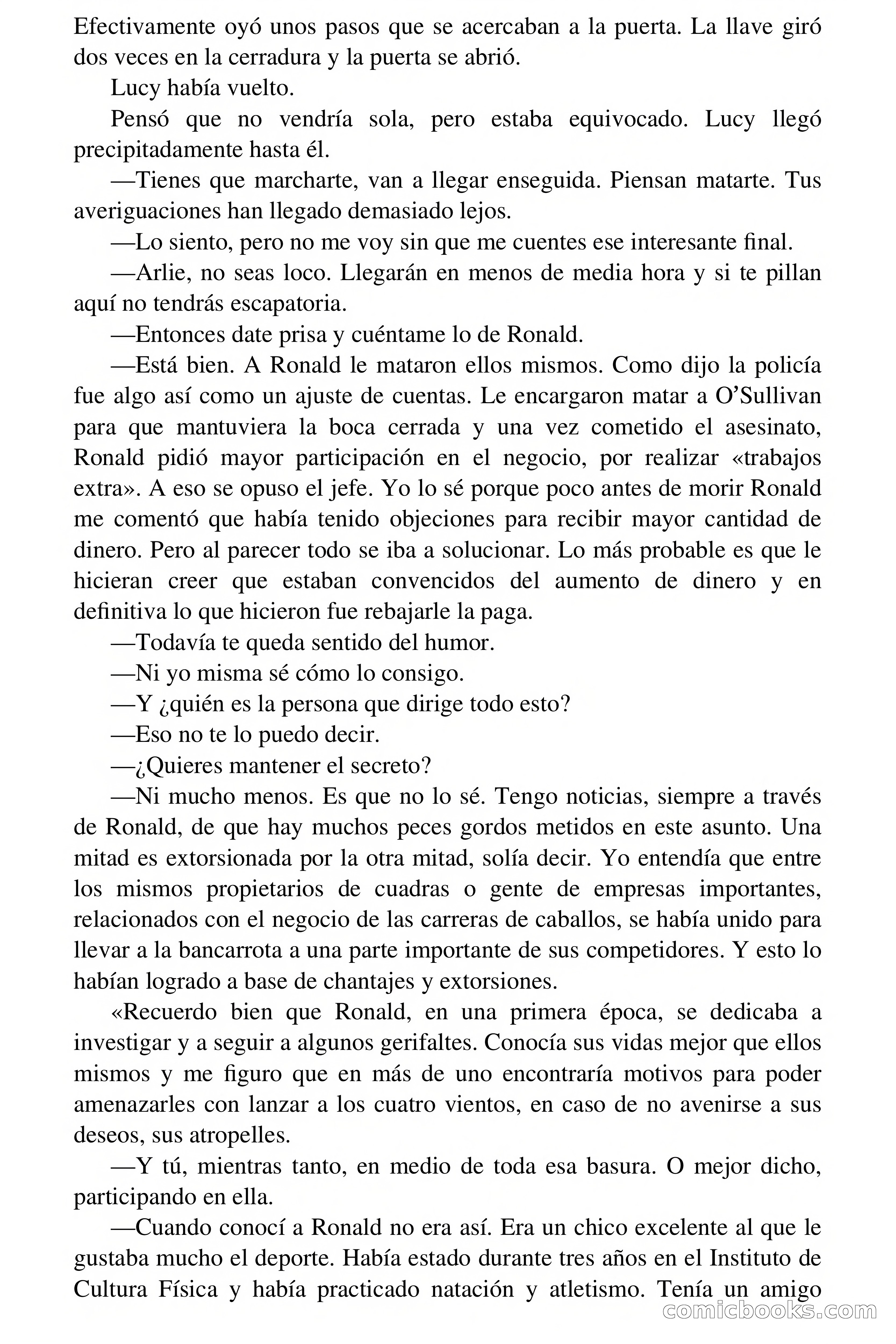 La apuesta era la vida — page 55 of 64