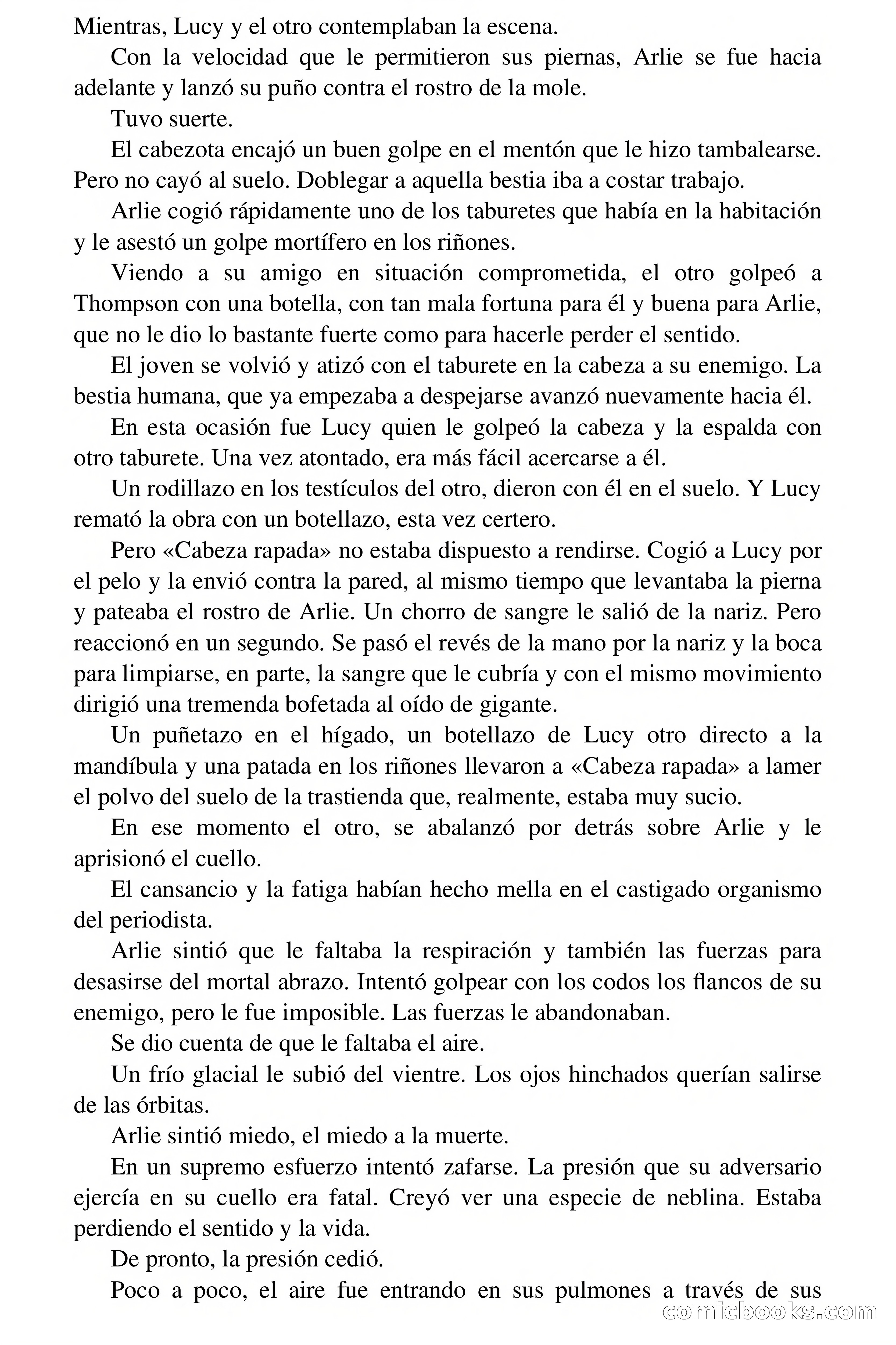 La apuesta era la vida — page 57 of 64