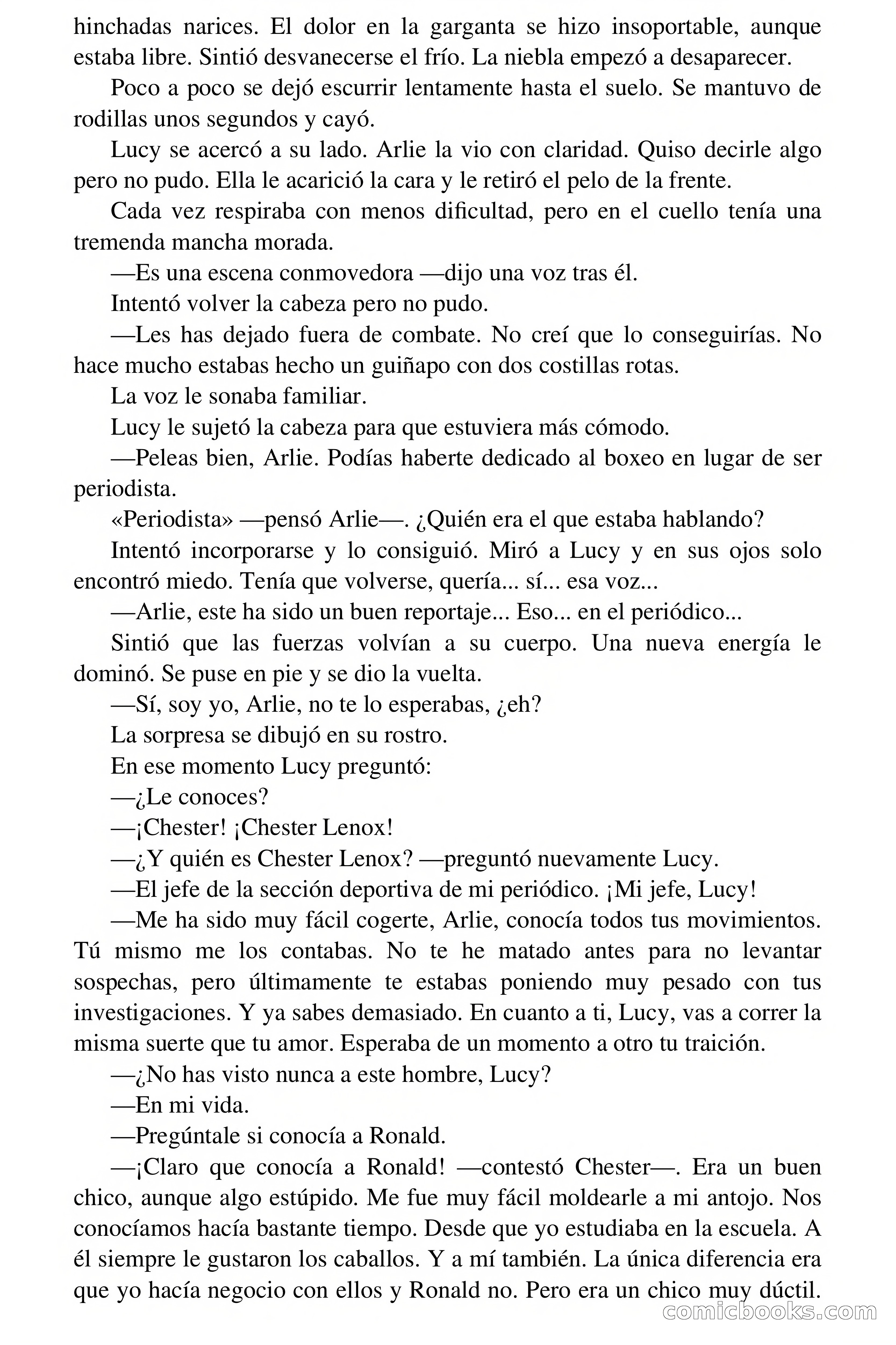 La apuesta era la vida — page 58 of 64