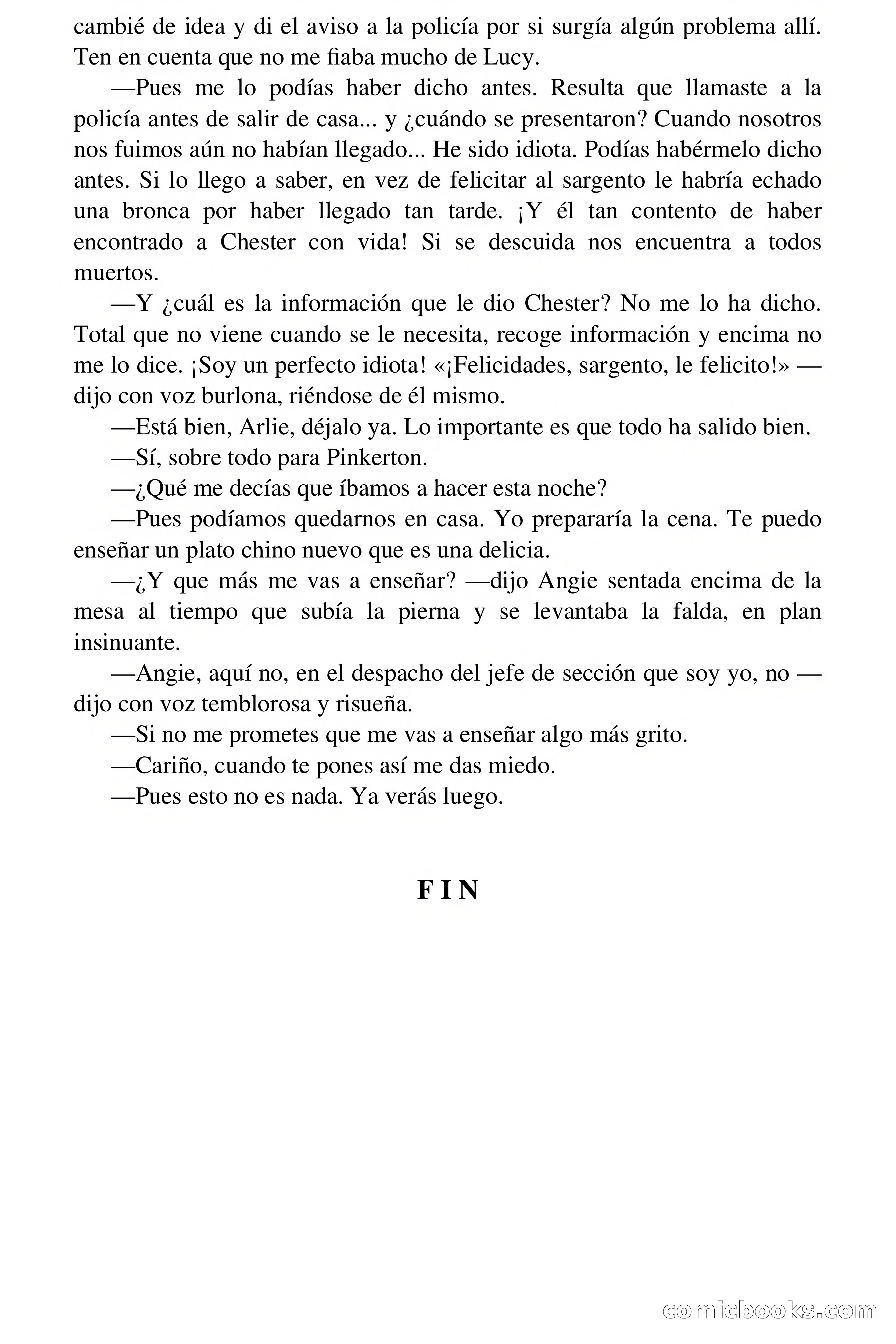 La apuesta era la vida — page 62 of 64