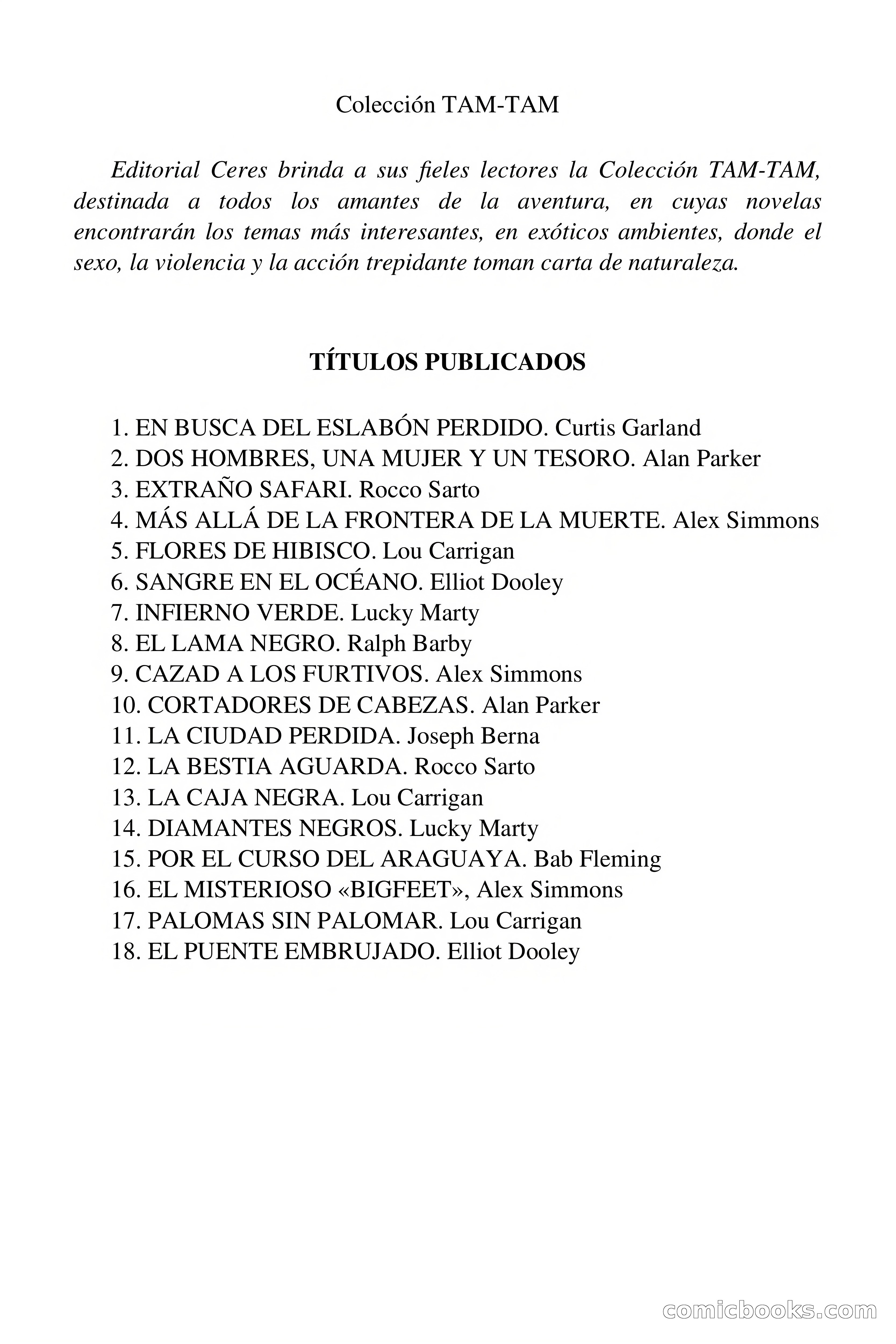 La apuesta era la vida — page 63 of 64