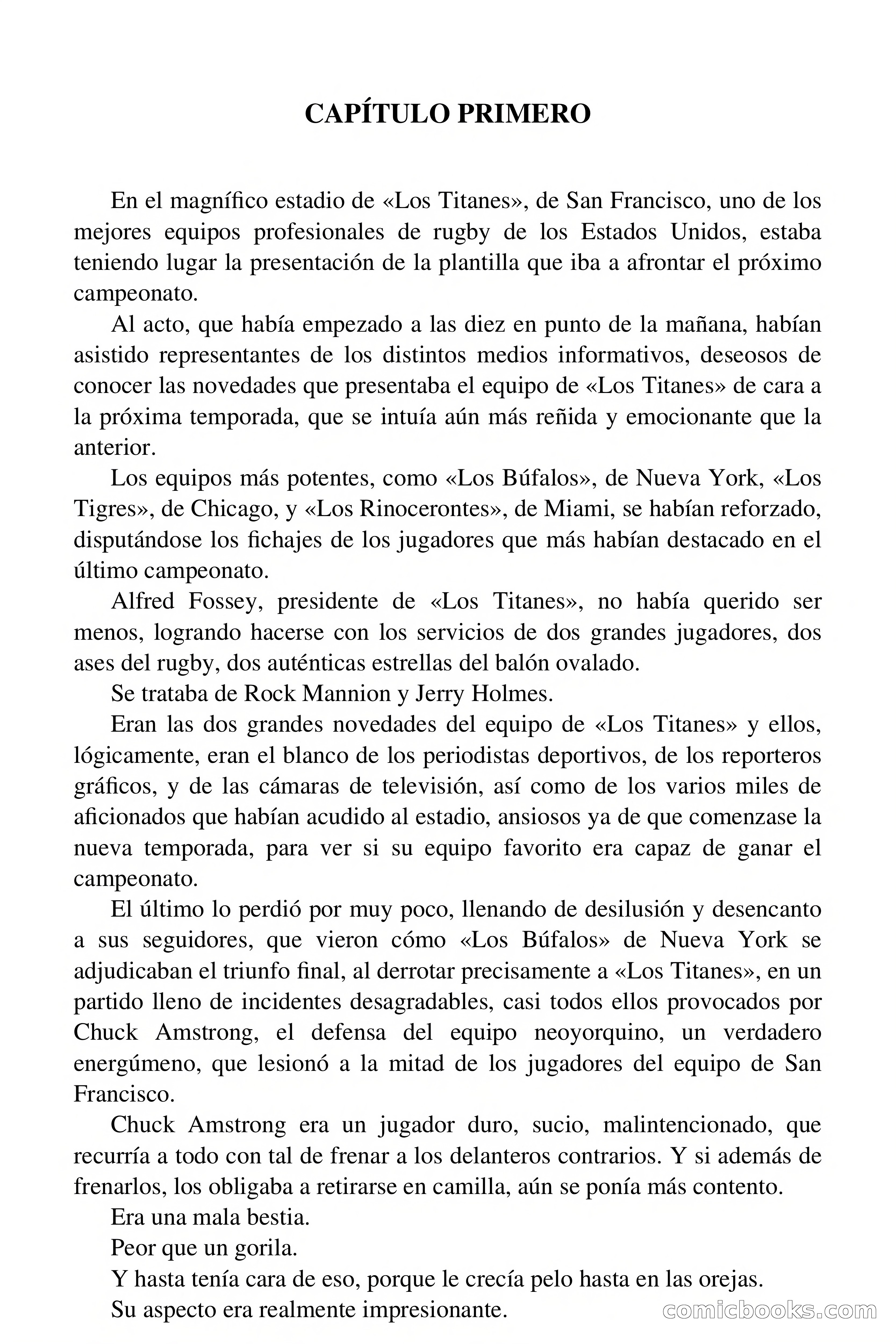 El Terror de los Estadios — page 5 of 62