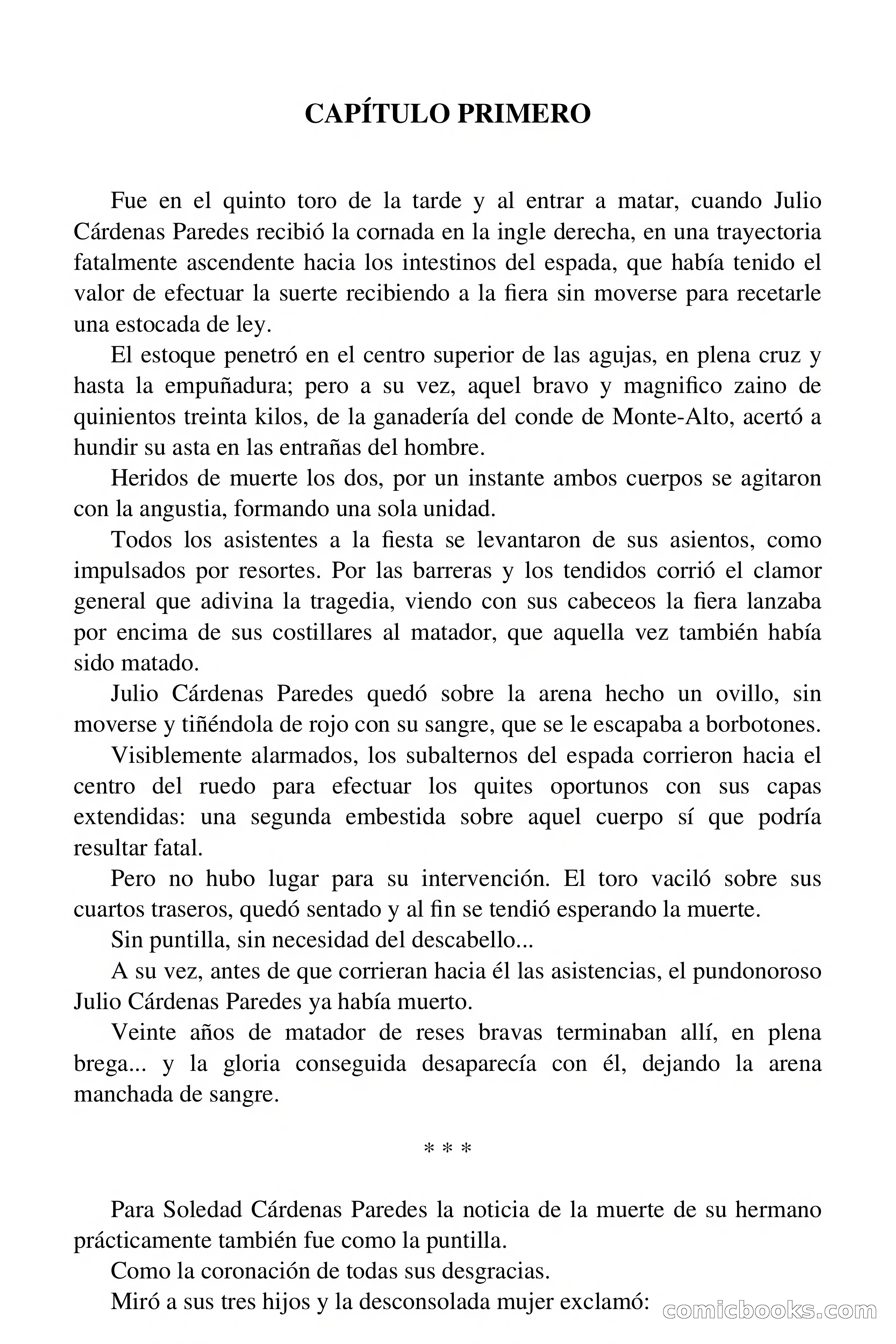 Sangre, oro y ¡gloria! (Blood, Gold and Glory!) — page 7 of 71