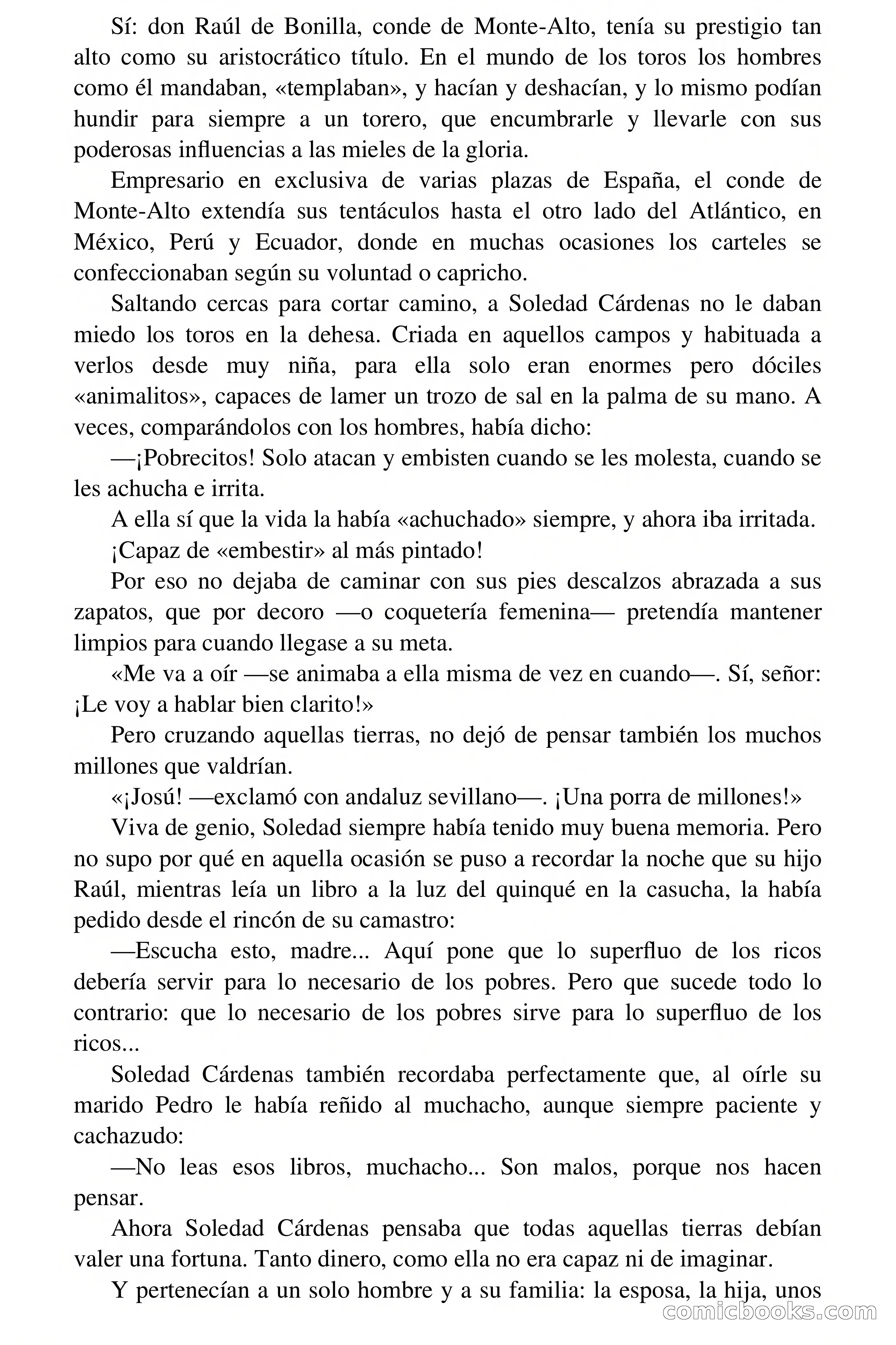 Sangre, oro y ¡gloria! (Blood, Gold and Glory!) — page 14 of 71