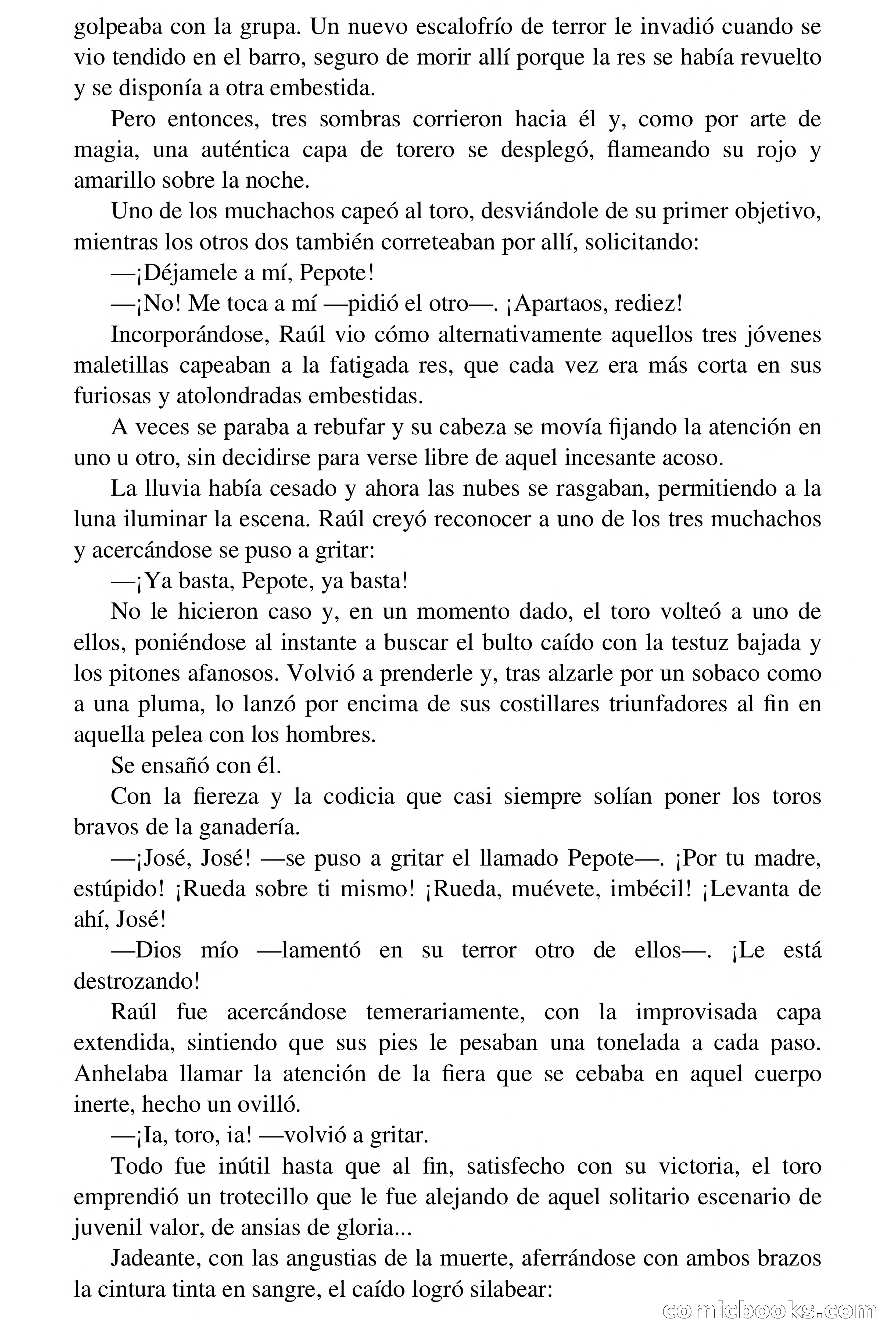 Sangre, oro y ¡gloria! (Blood, Gold and Glory!) — page 32 of 71