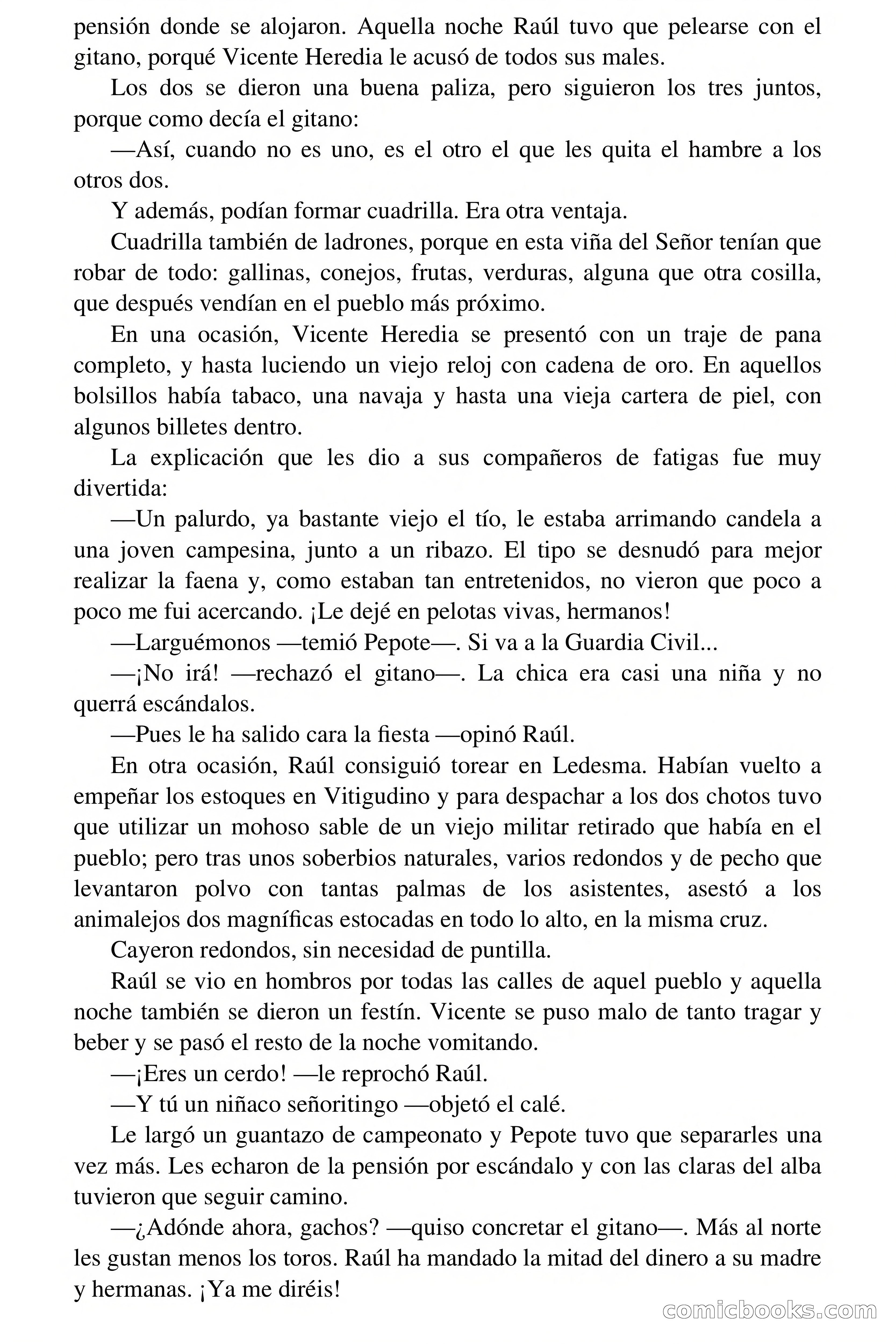 Sangre, oro y ¡gloria! (Blood, Gold and Glory!) — page 36 of 71