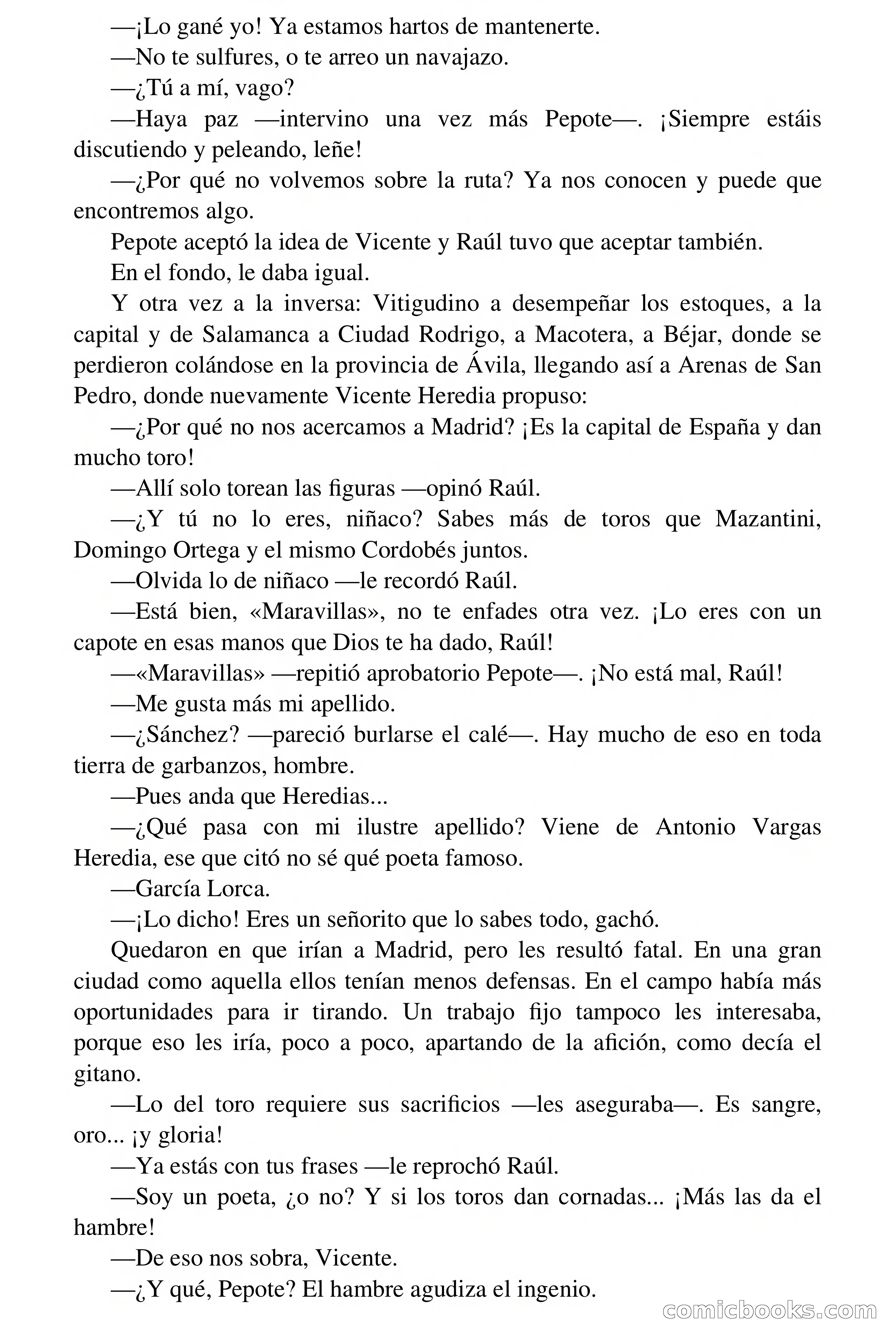 Sangre, oro y ¡gloria! (Blood, Gold and Glory!) — page 37 of 71