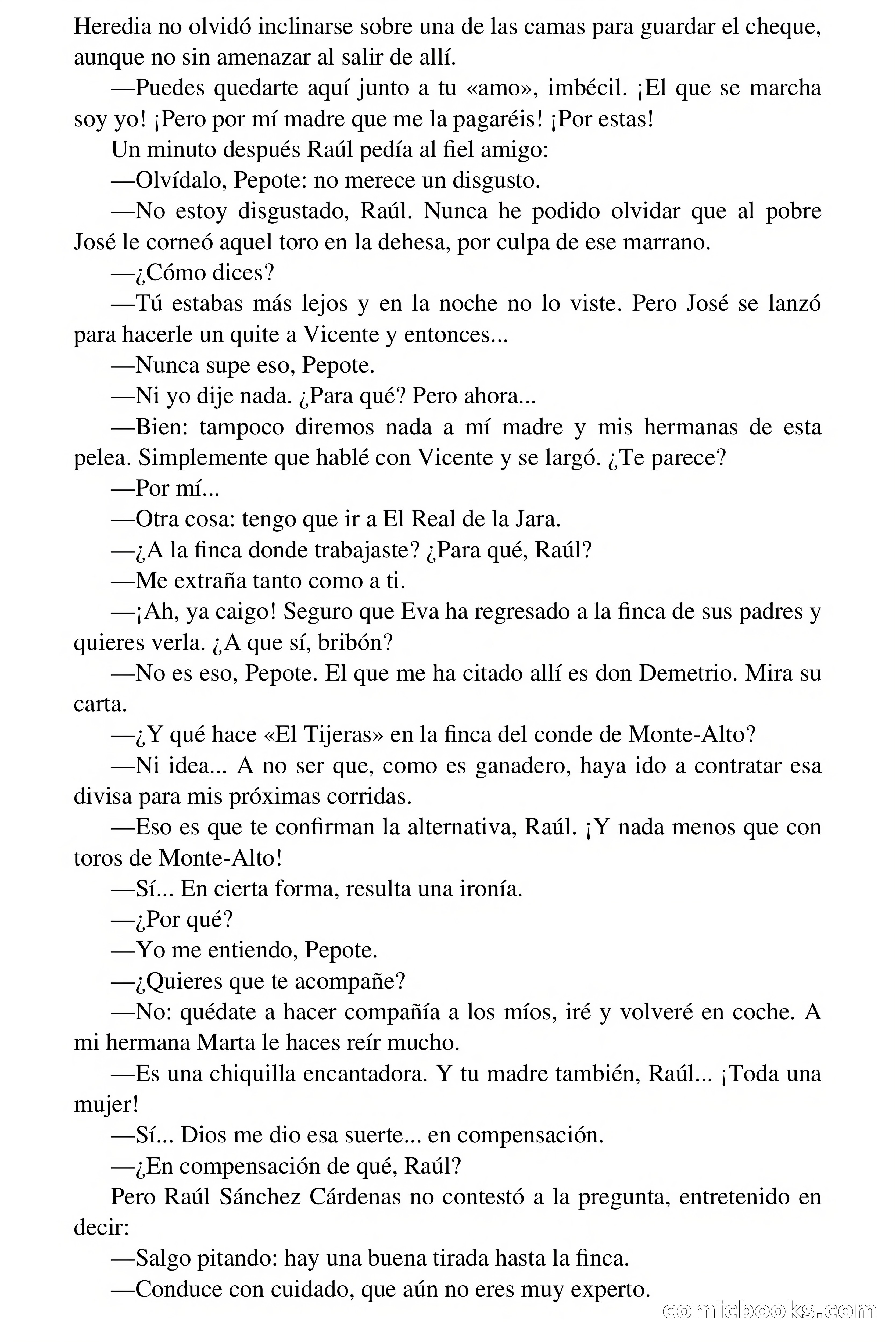 Sangre, oro y ¡gloria! (Blood, Gold and Glory!) — page 55 of 71