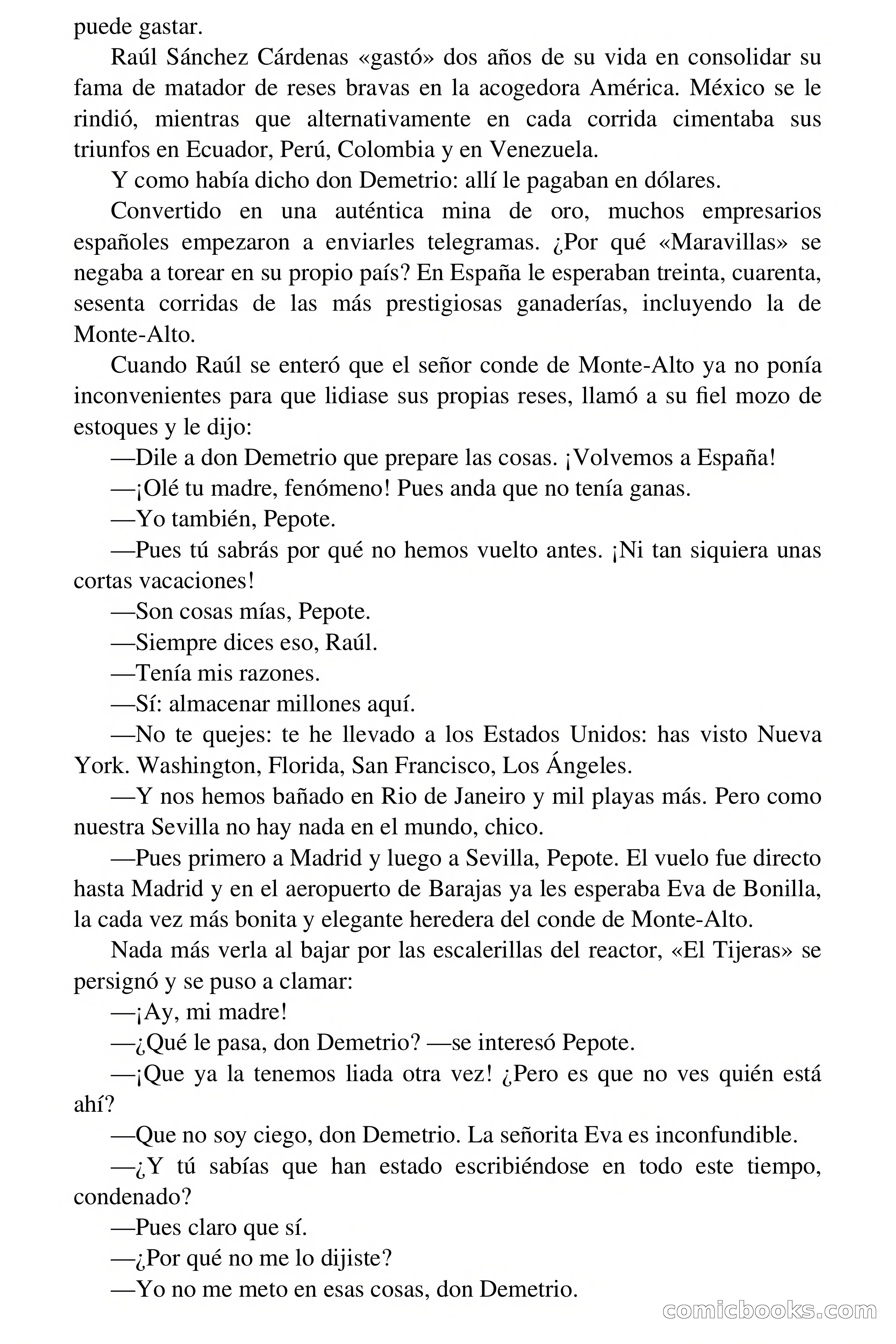 Sangre, oro y ¡gloria! (Blood, Gold and Glory!) — page 62 of 71