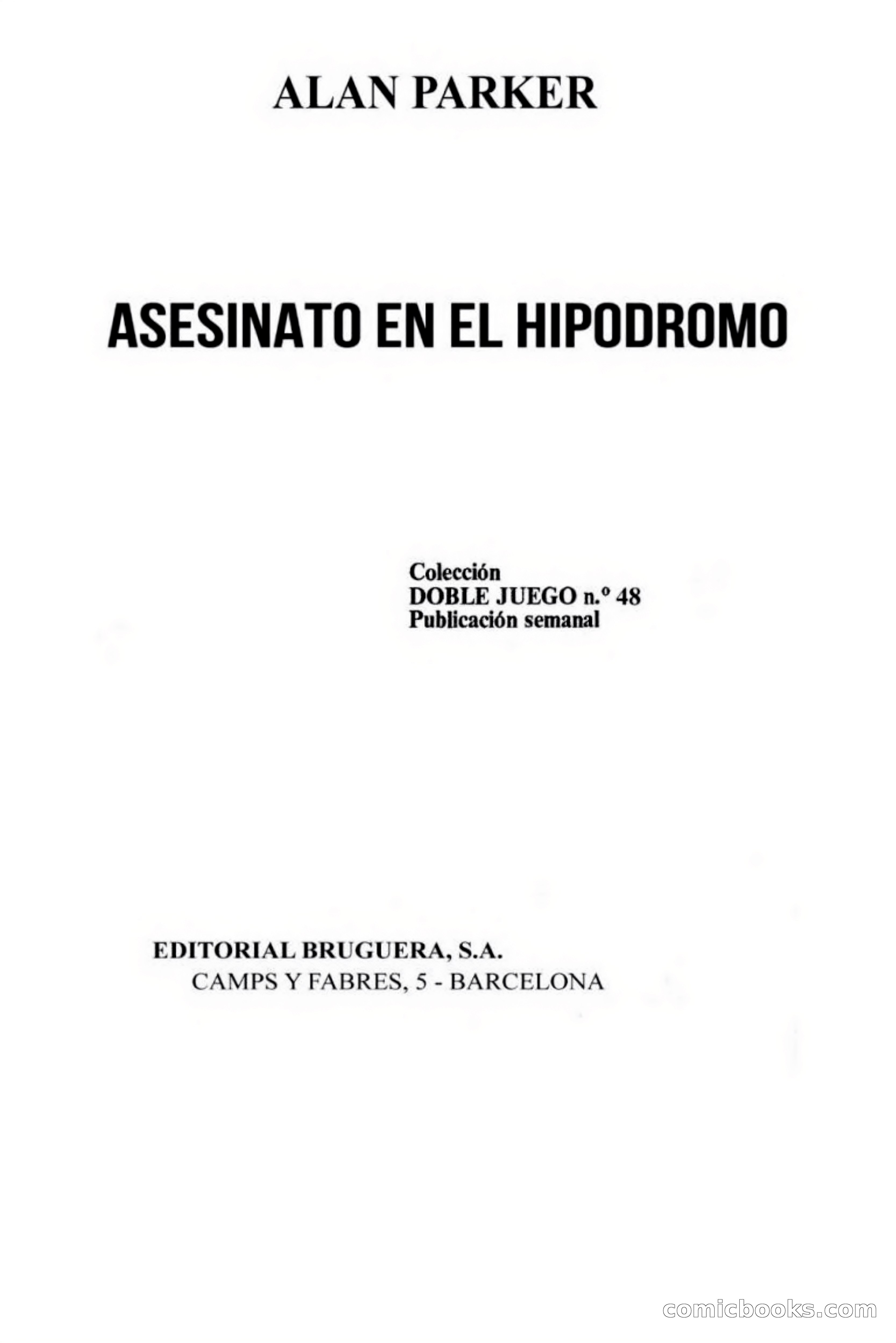 Asesinato en el hipódromo — page 3 of 68
