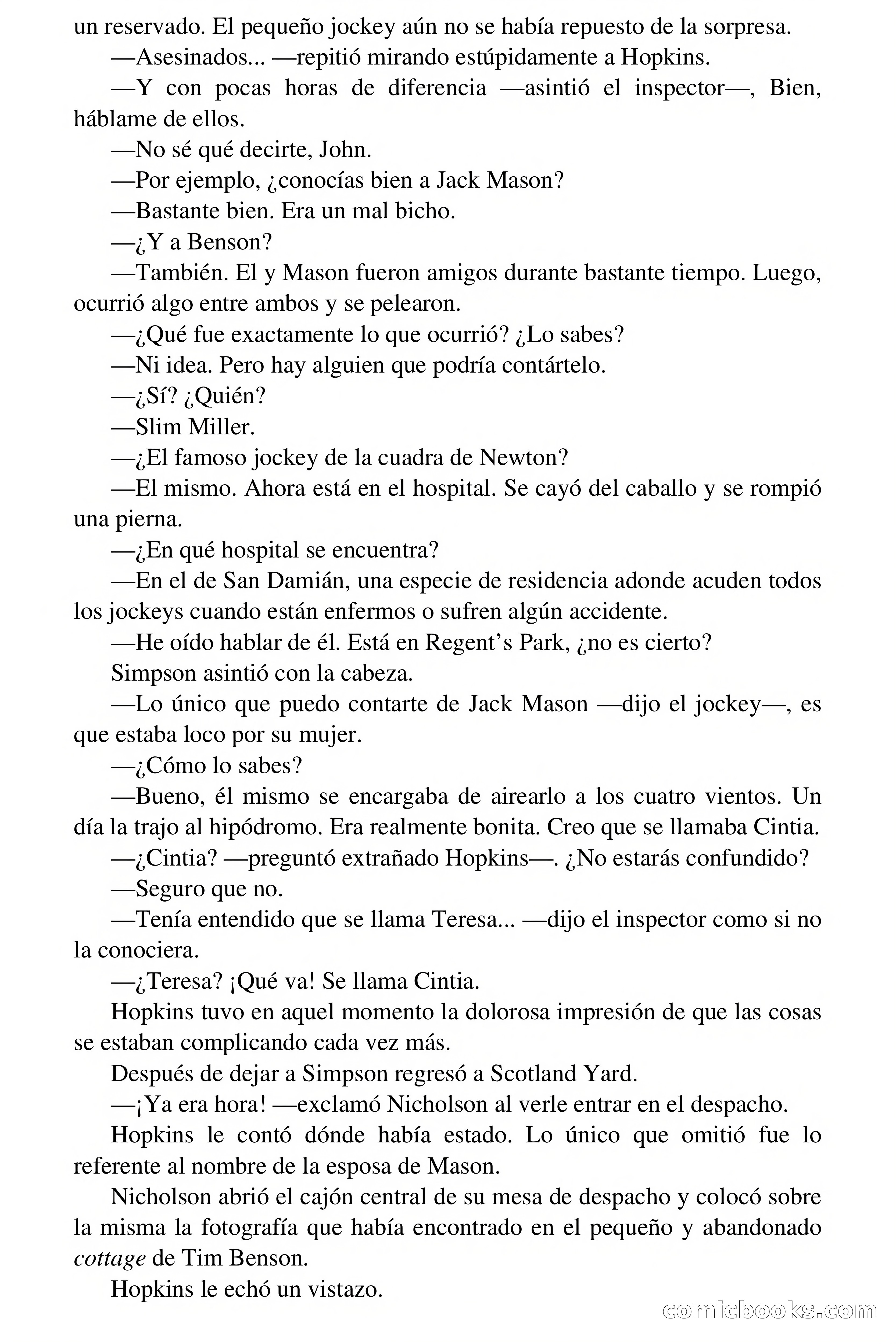 Asesinato en el hipódromo — page 34 of 68