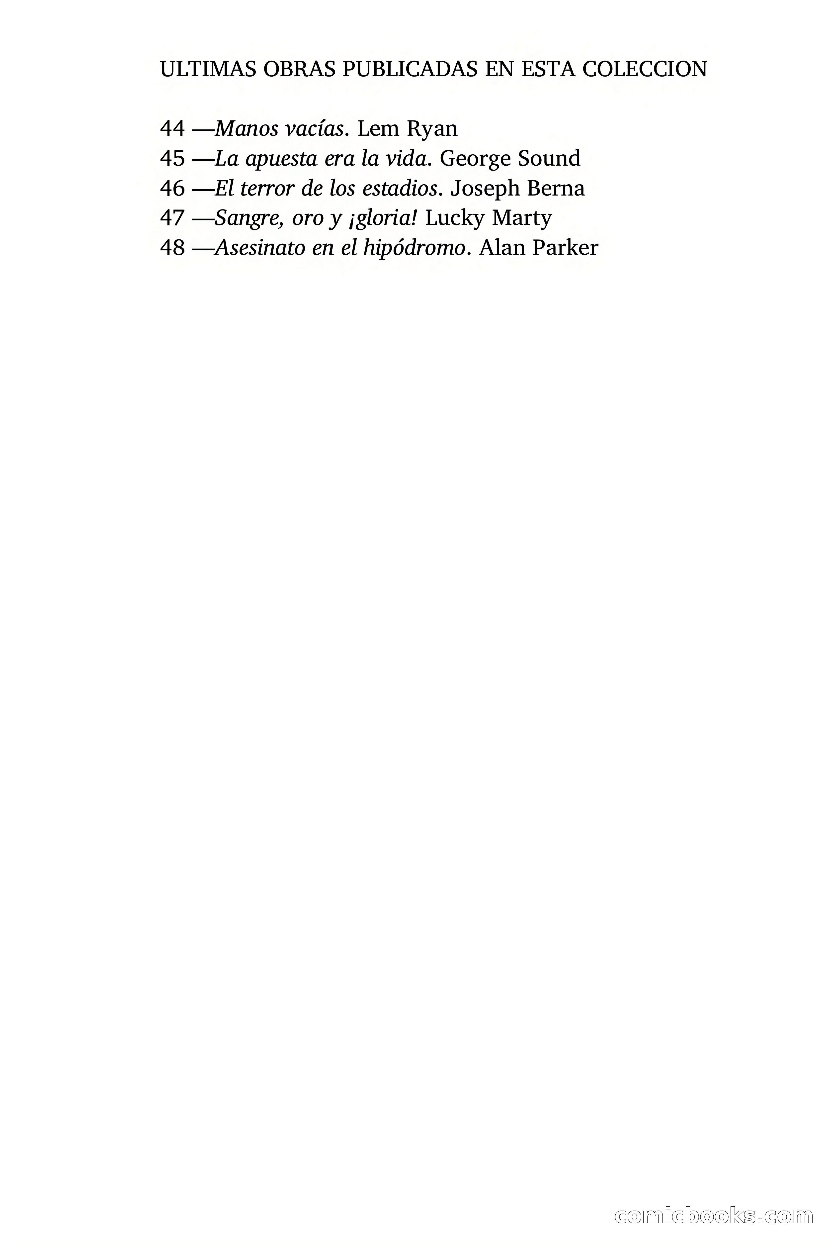 Ocho bajo par (Eight Under Par) — page 4 of 63