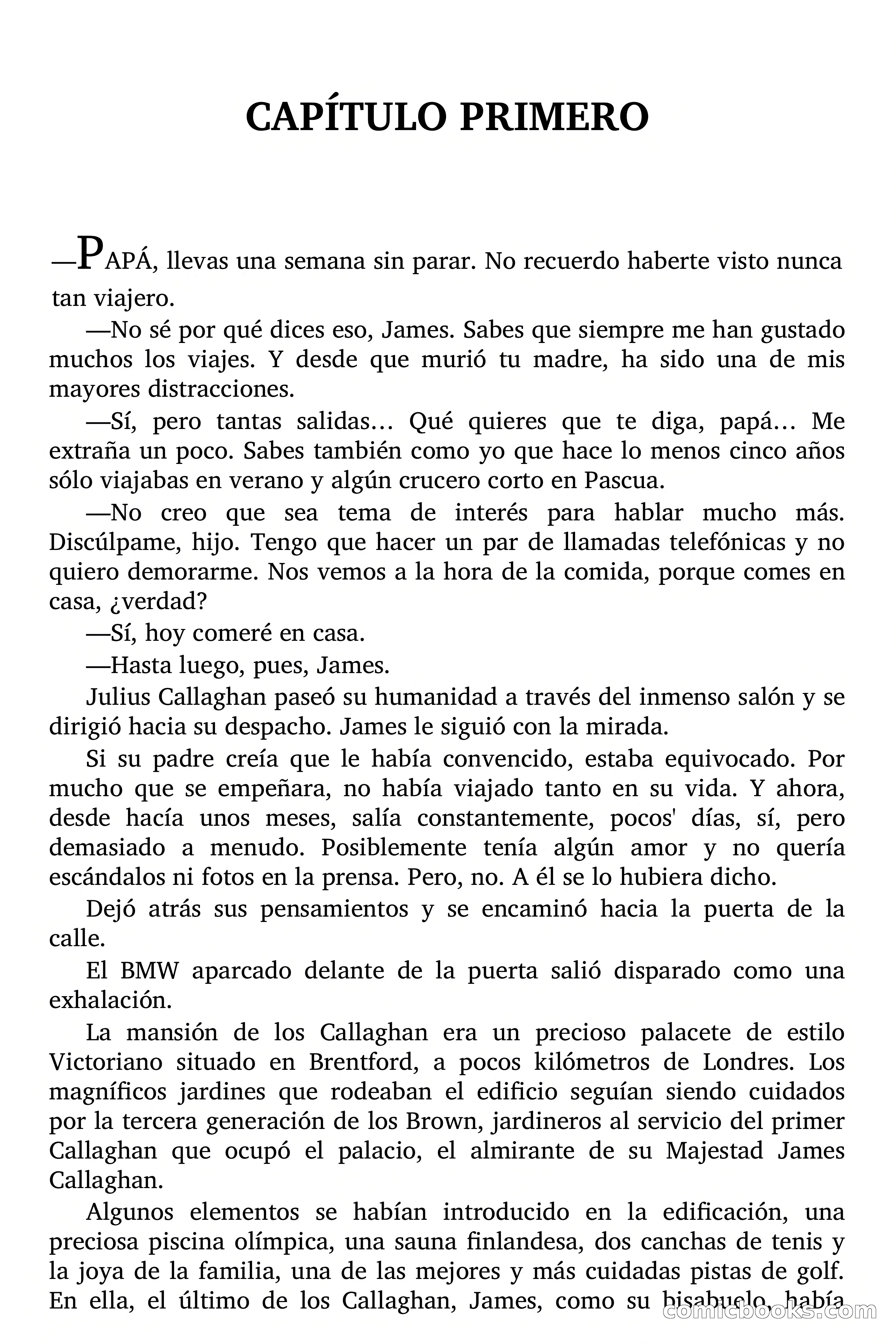 Ocho bajo par (Eight Under Par) — page 6 of 63