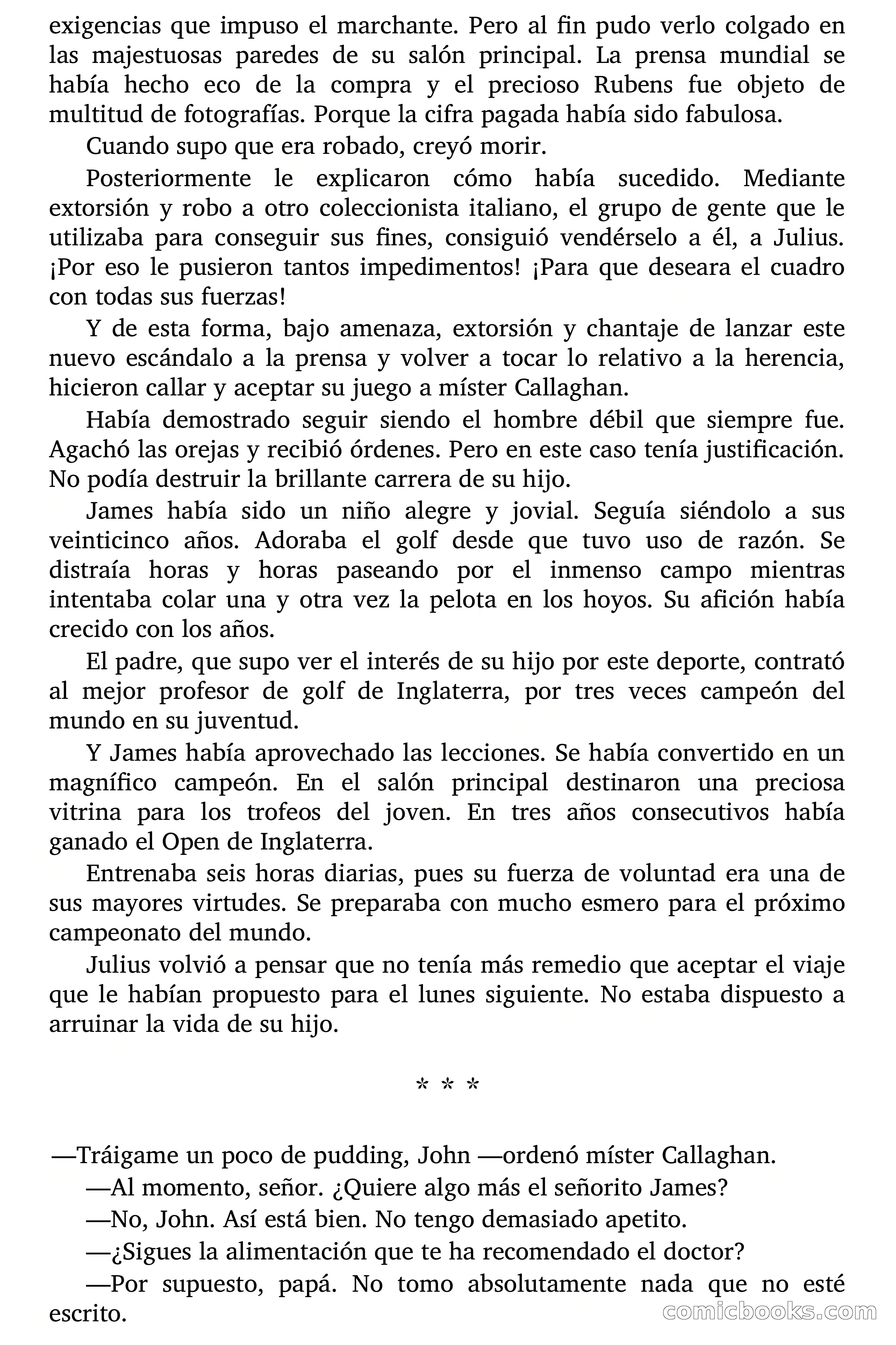 Ocho bajo par (Eight Under Par) — page 9 of 63