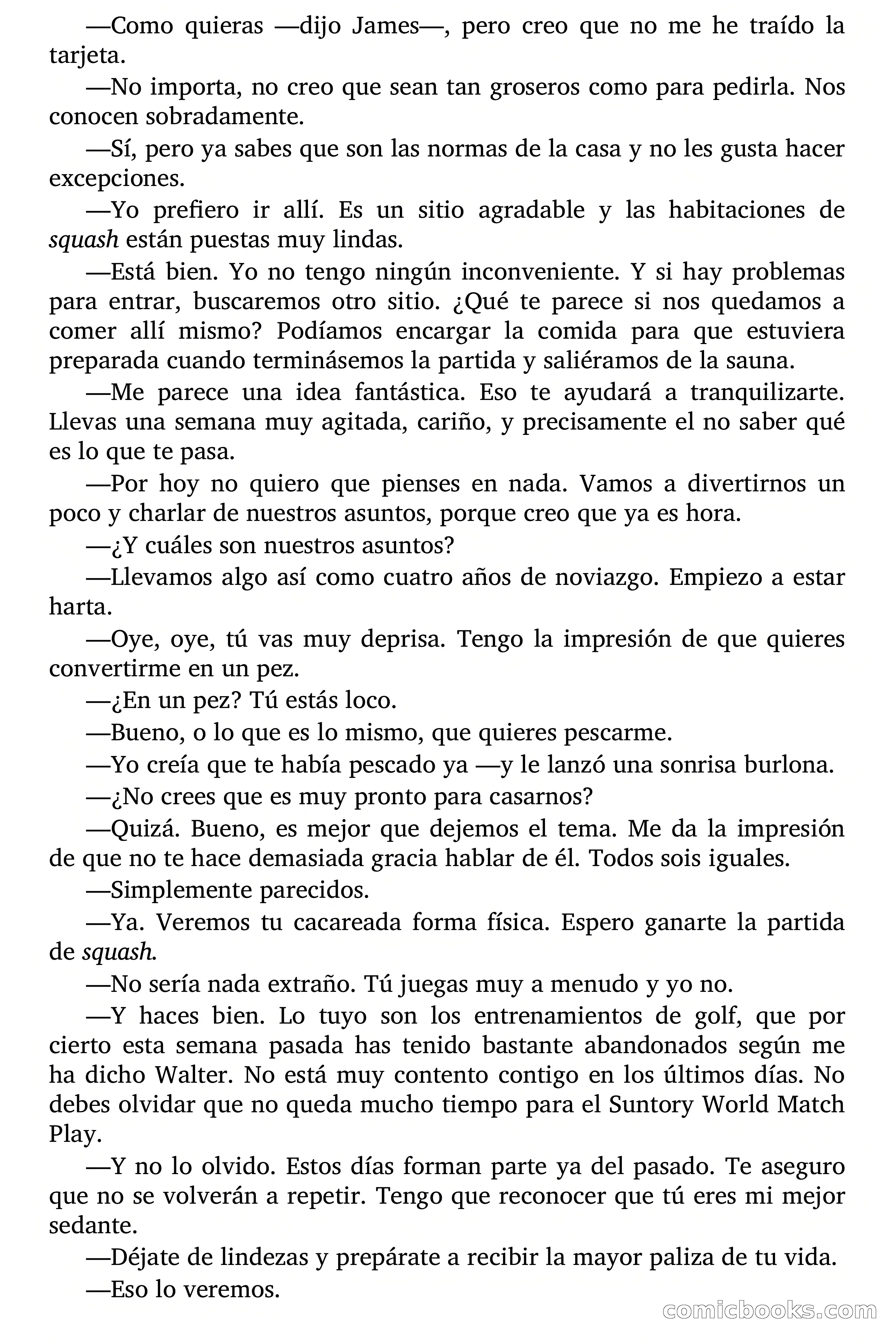 Ocho bajo par (Eight Under Par) — page 23 of 63