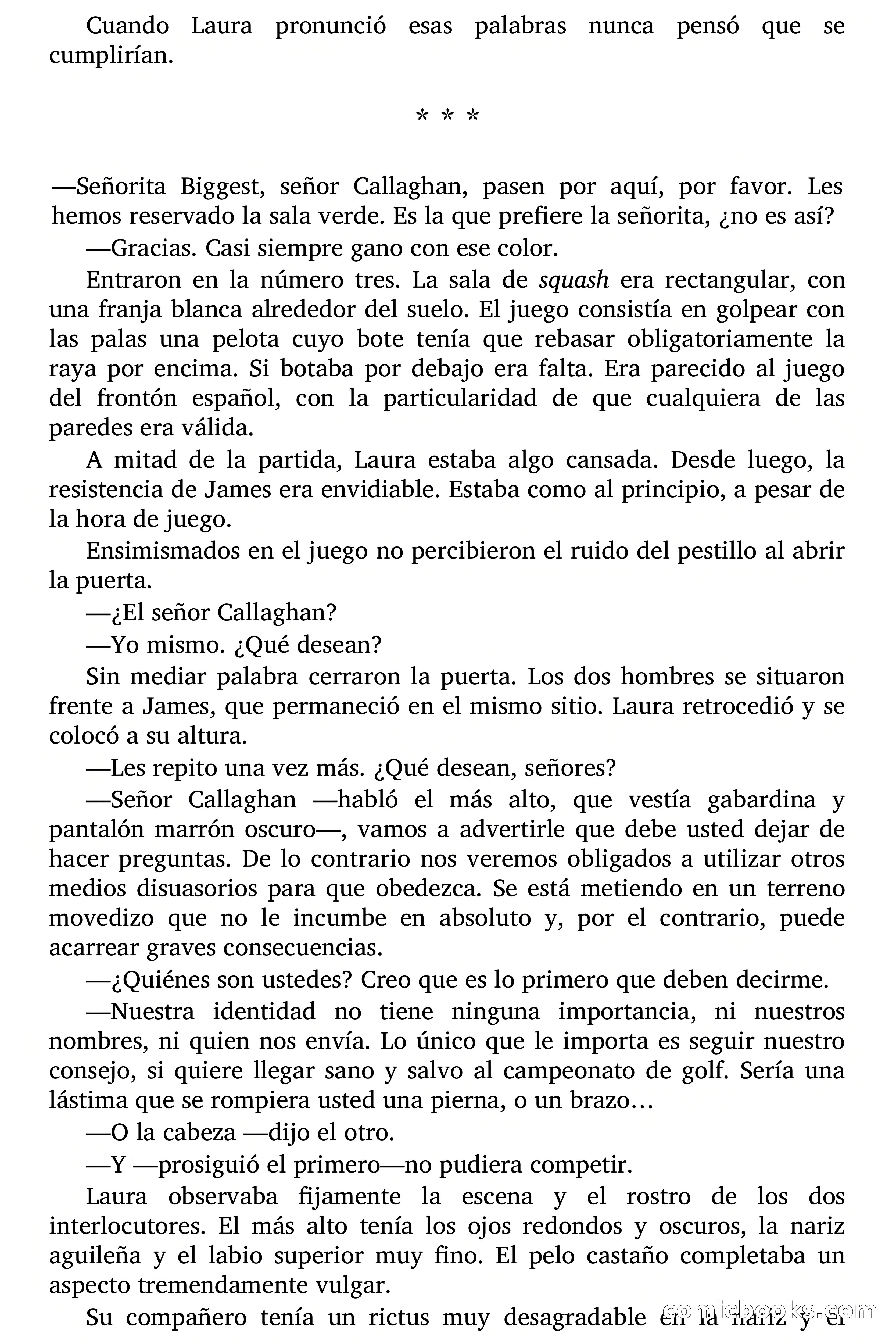 Ocho bajo par (Eight Under Par) — page 24 of 63