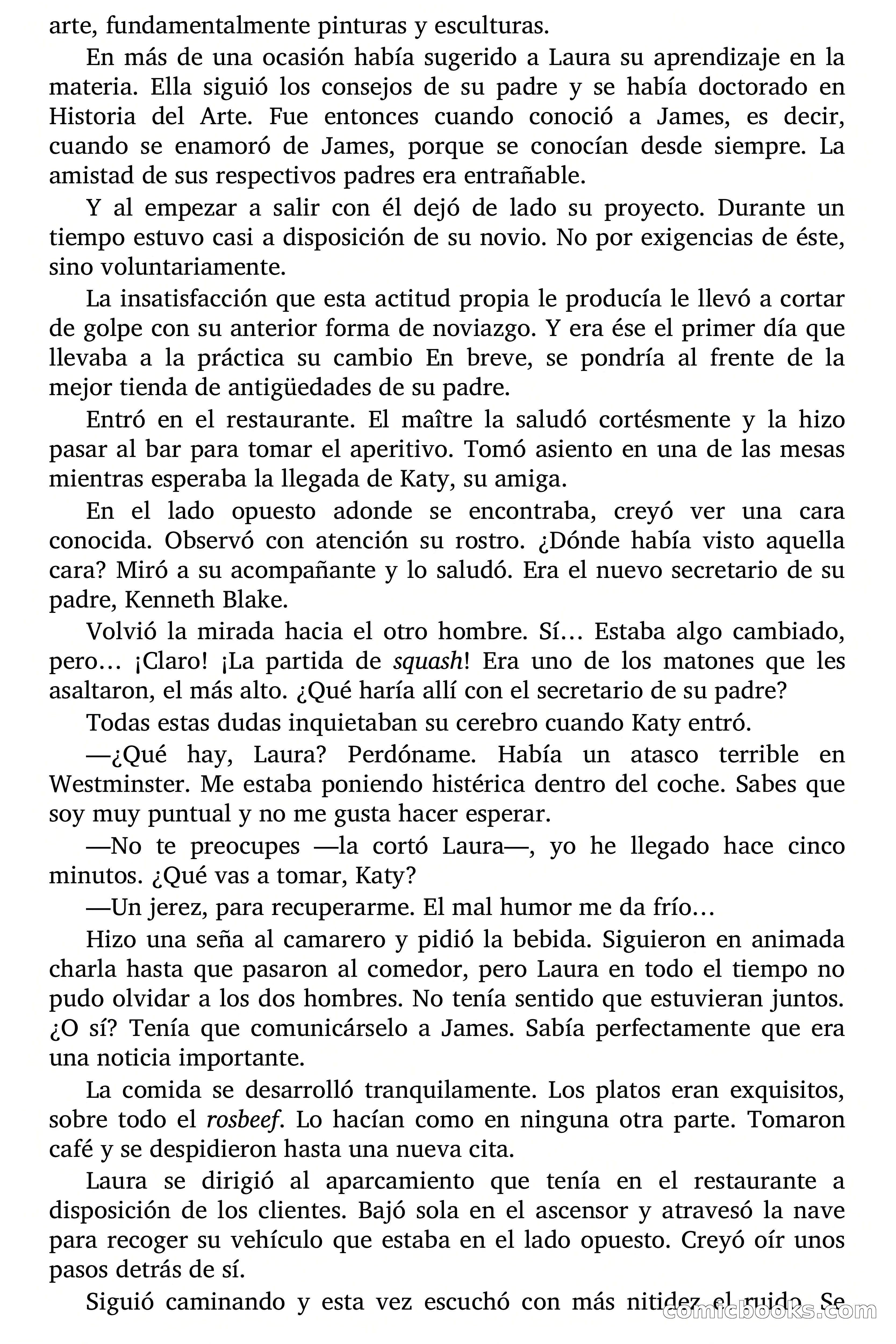 Ocho bajo par (Eight Under Par) — page 31 of 63