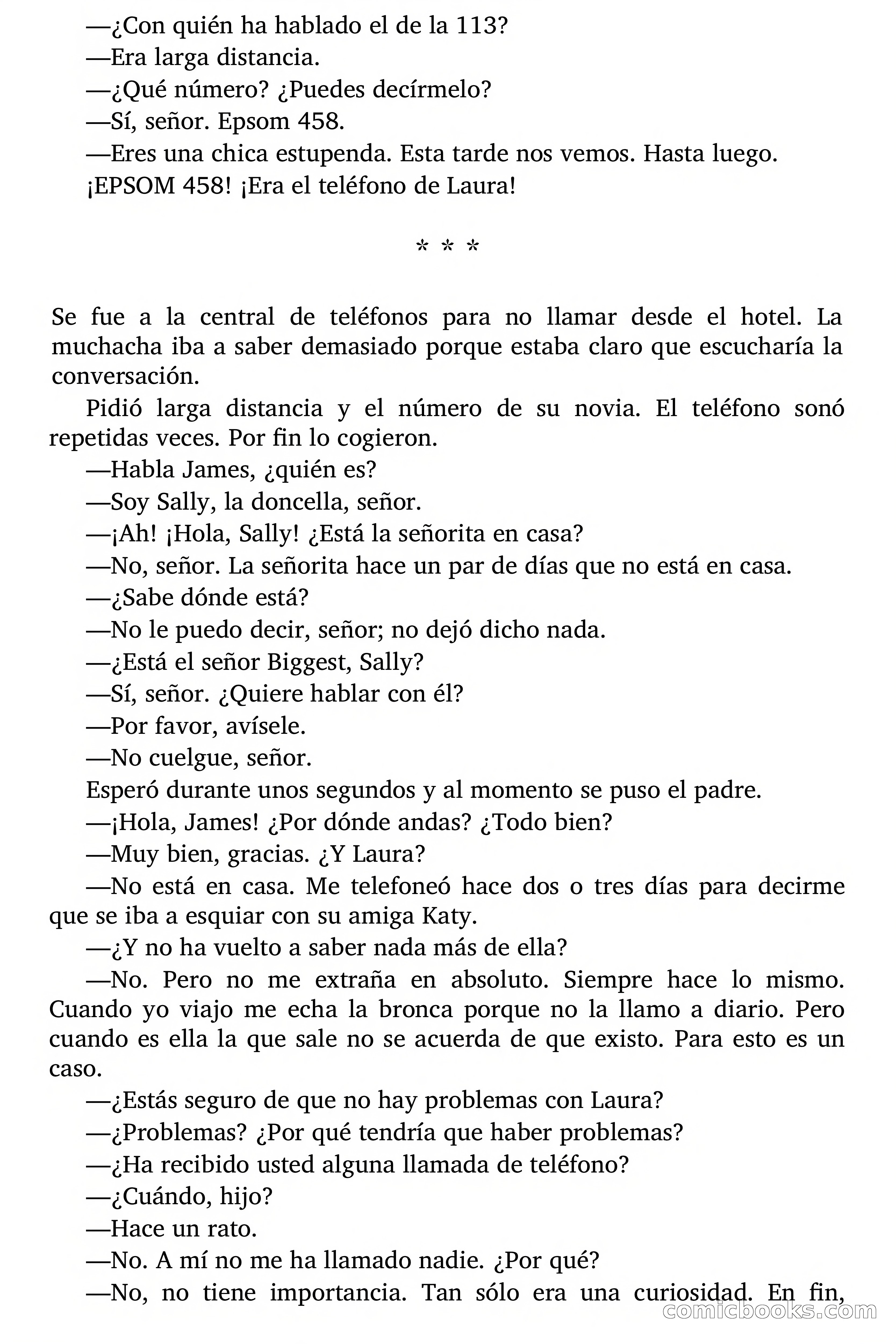 Ocho bajo par (Eight Under Par) — page 40 of 63