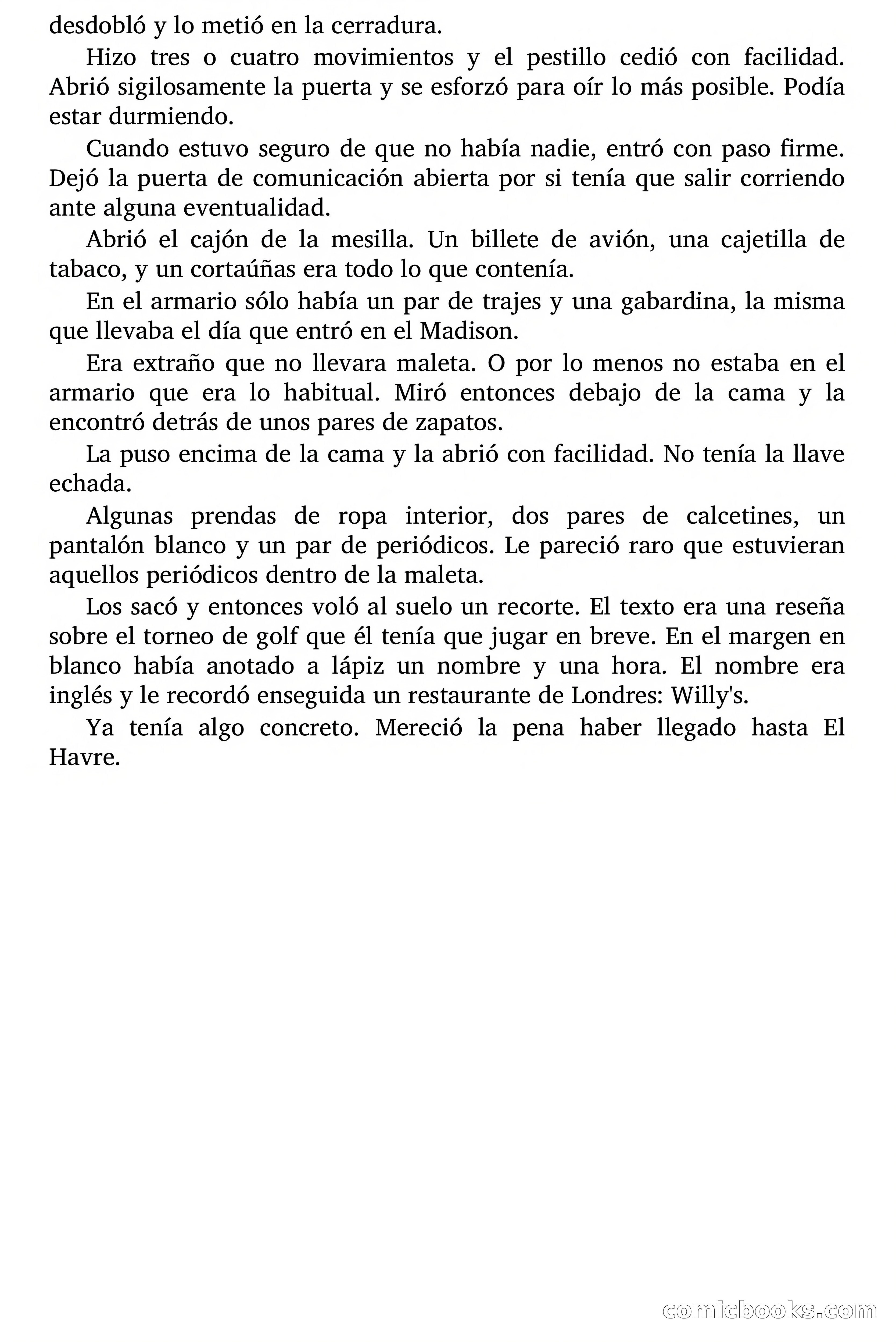 Ocho bajo par (Eight Under Par) — page 42 of 63