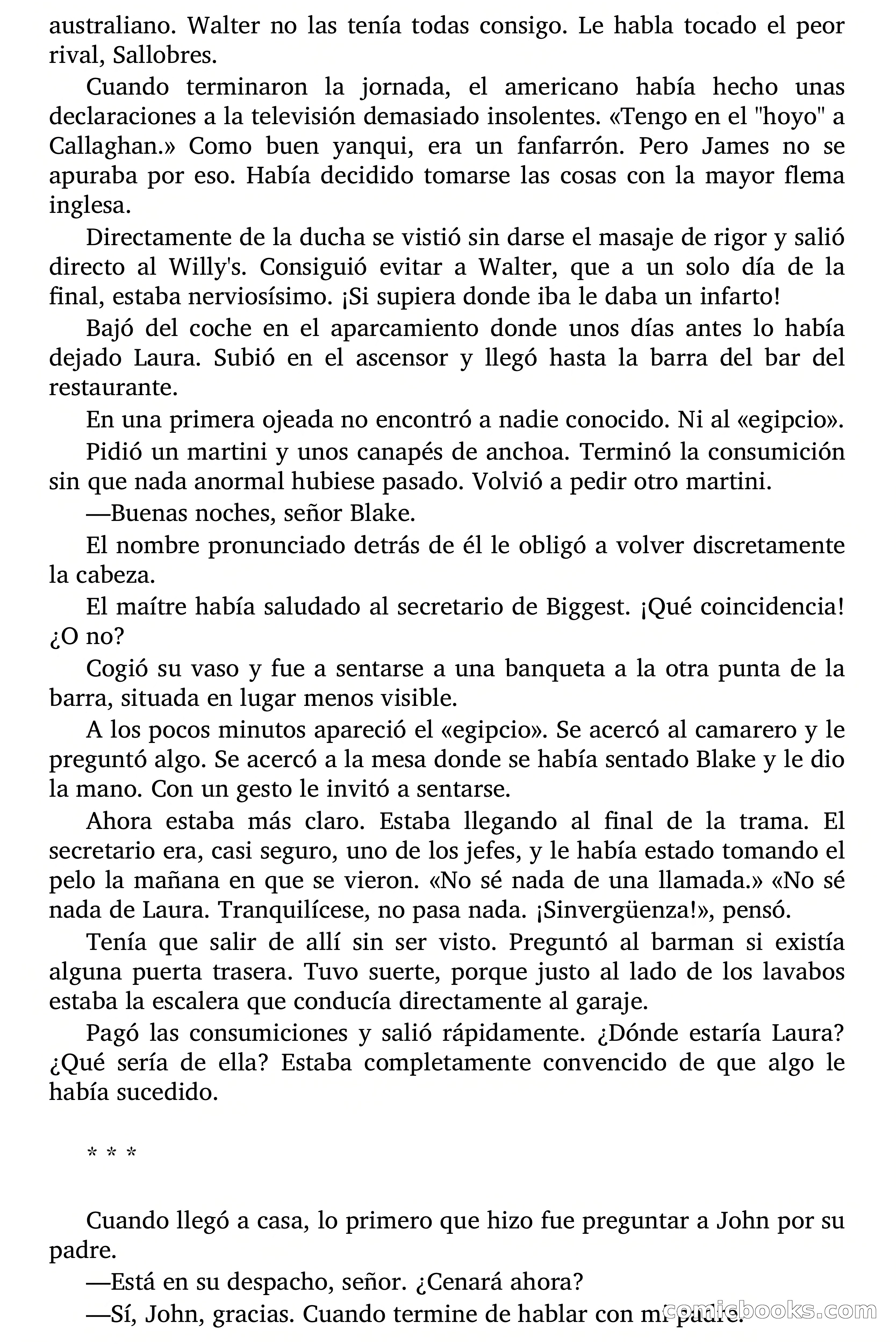 Ocho bajo par (Eight Under Par) — page 52 of 63