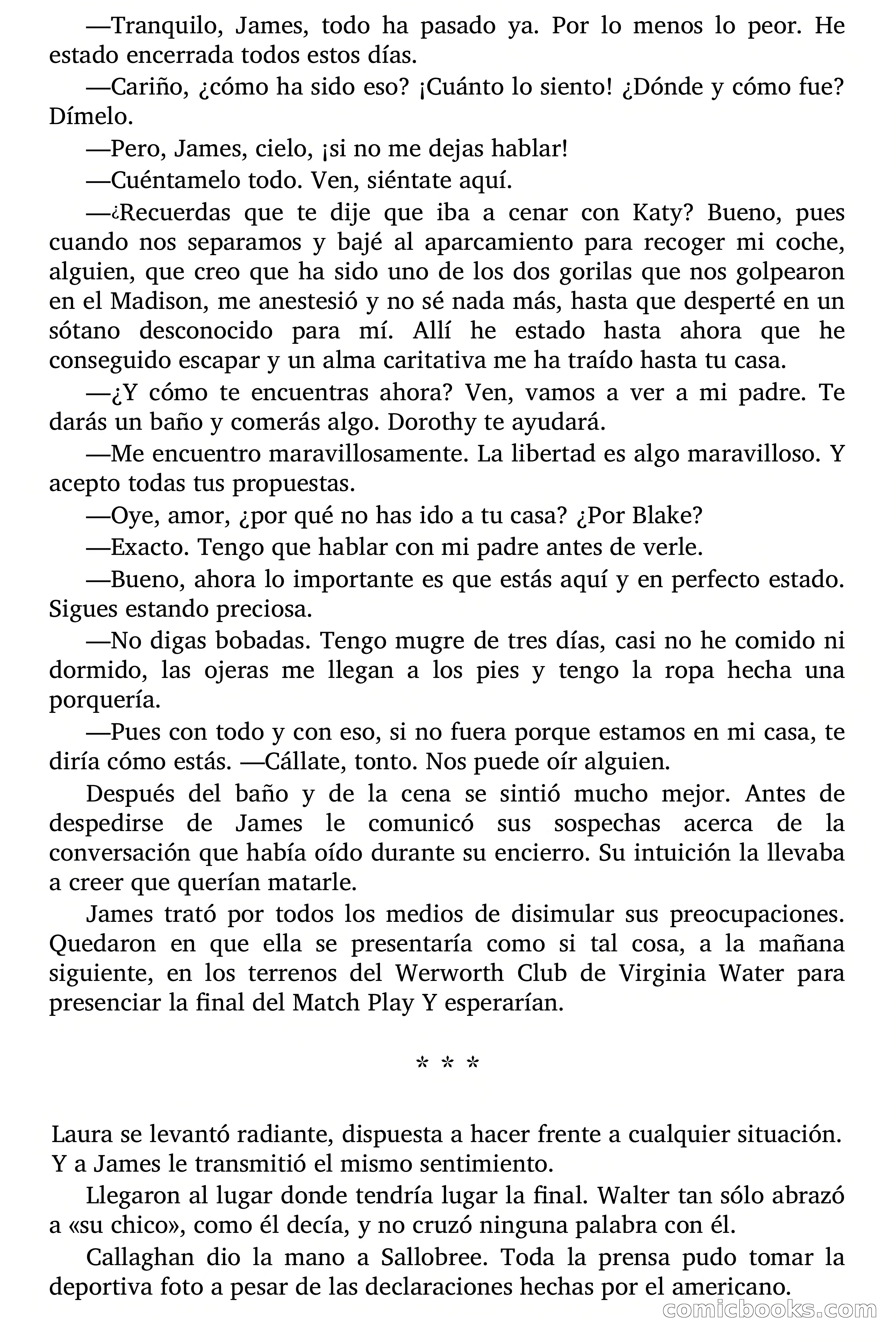 Ocho bajo par (Eight Under Par) — page 54 of 63