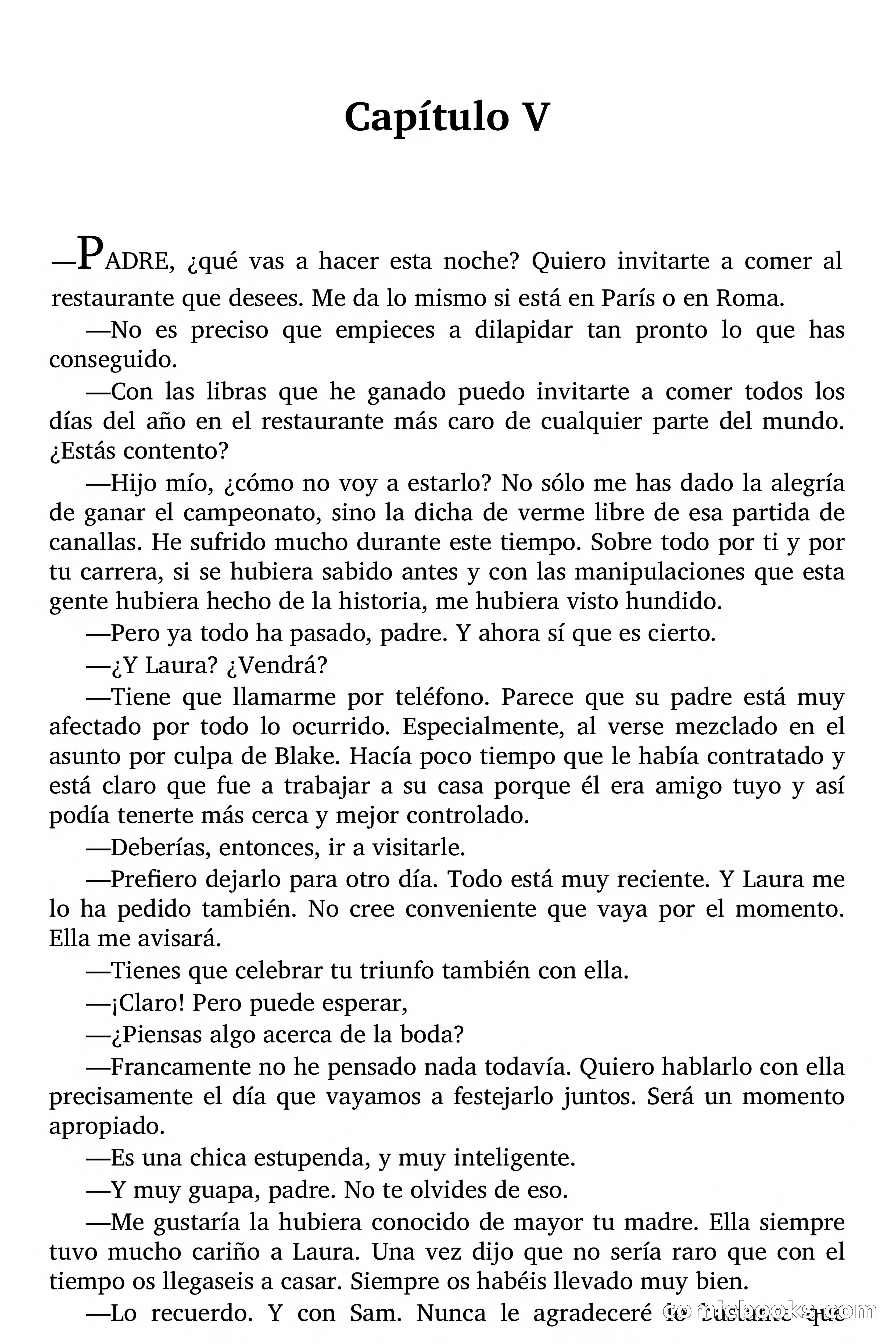 Ocho bajo par (Eight Under Par) — page 59 of 63