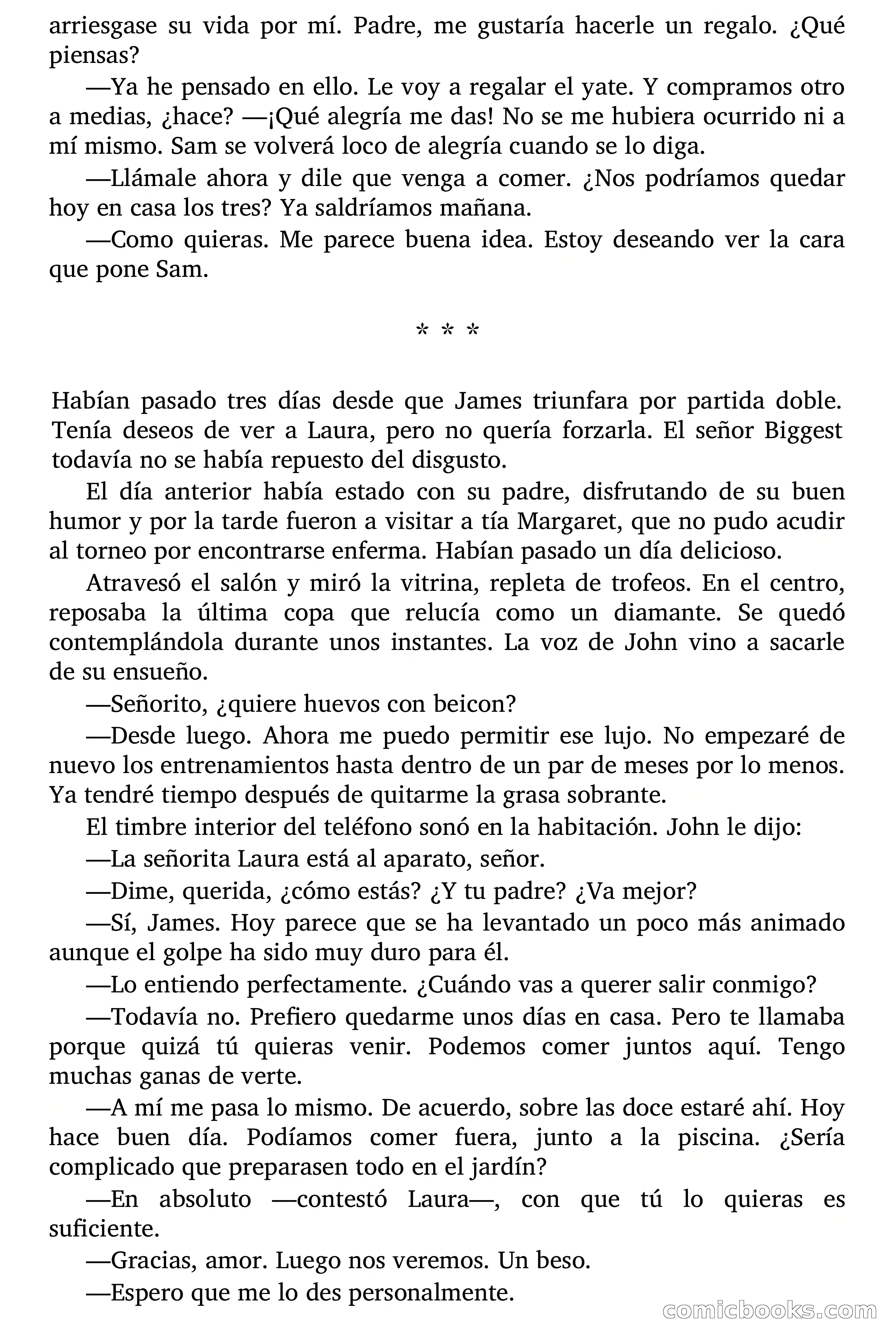 Ocho bajo par (Eight Under Par) — page 60 of 63