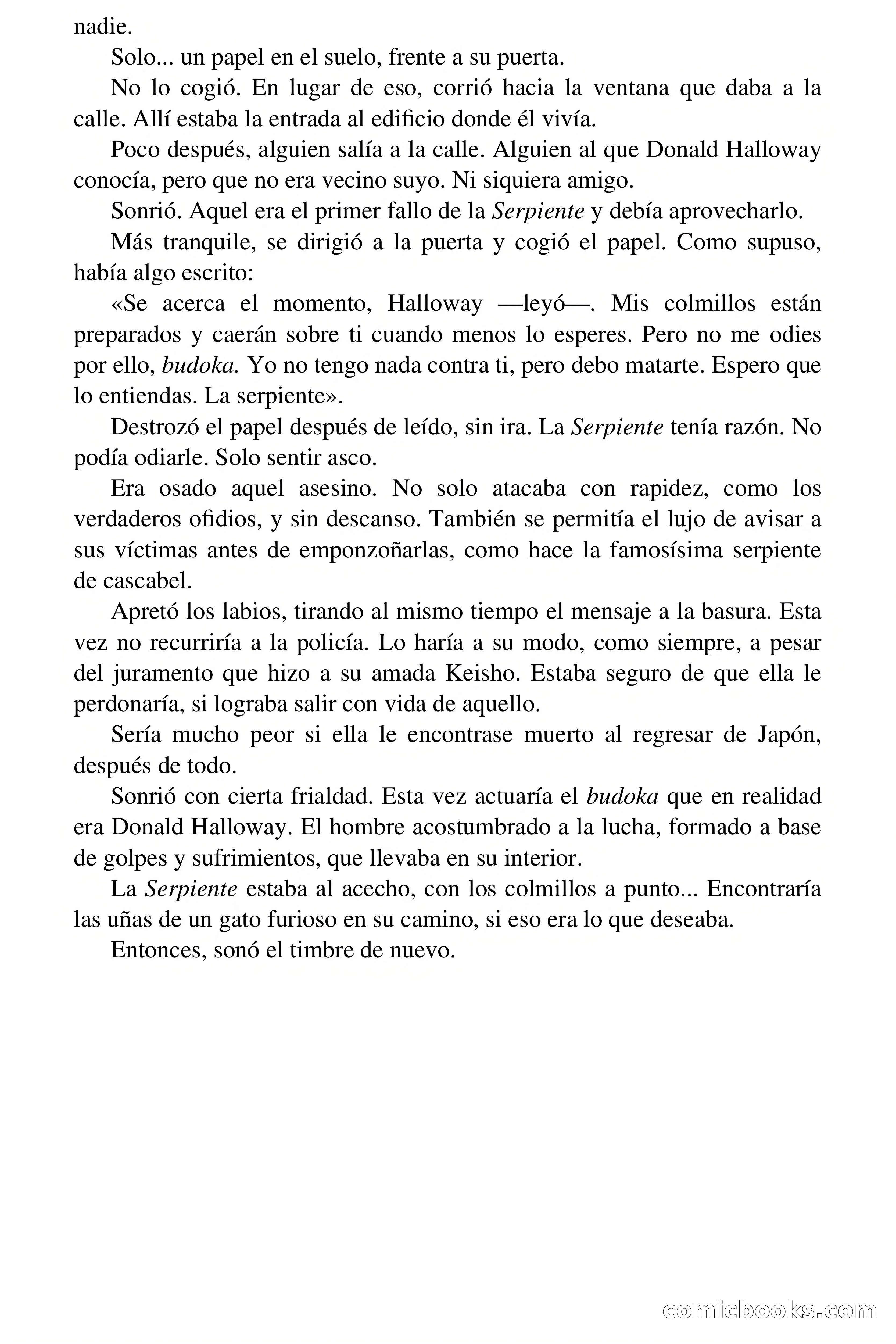 La mordedura de la serpiente — page 33 of 65
