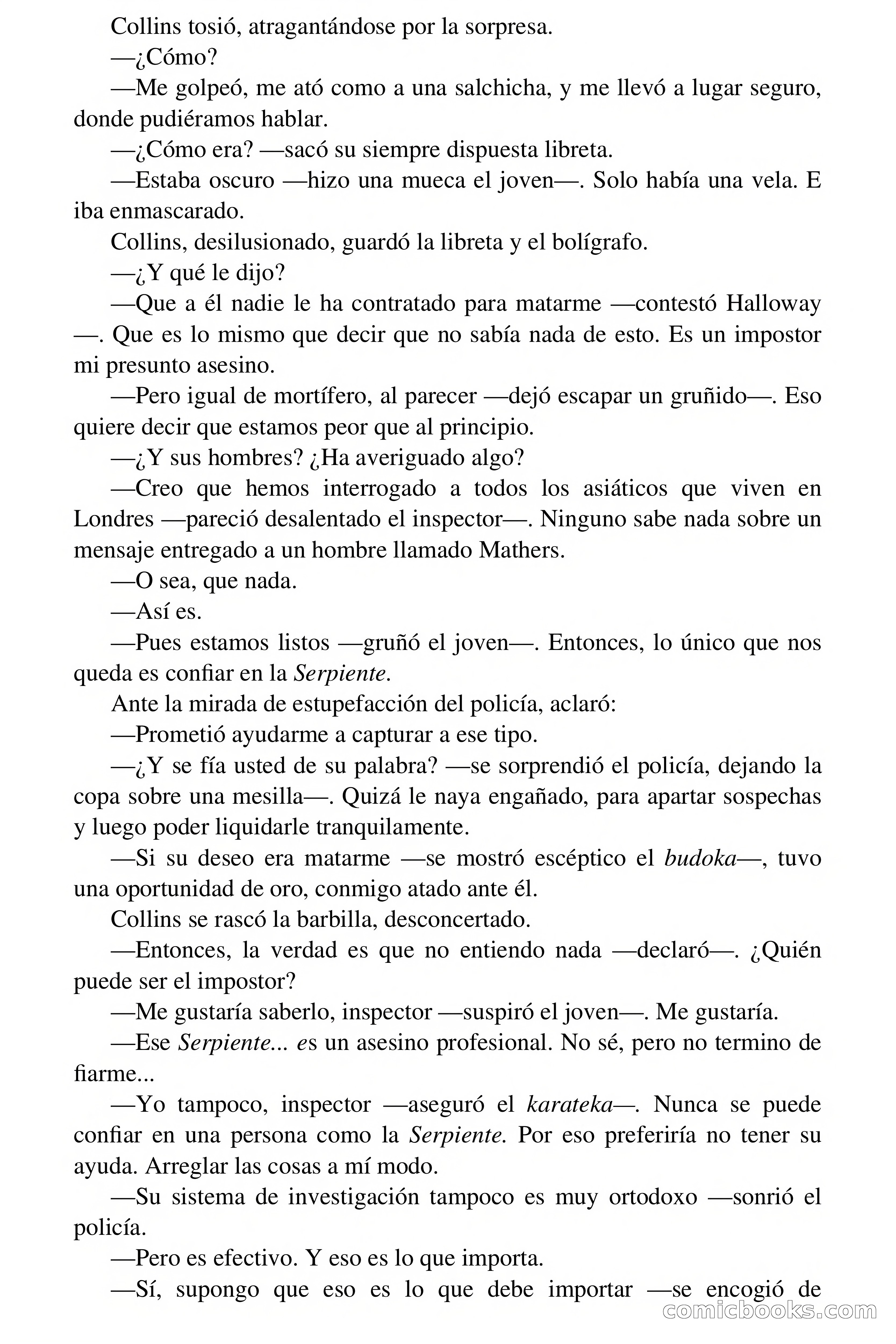 La mordedura de la serpiente — page 51 of 65