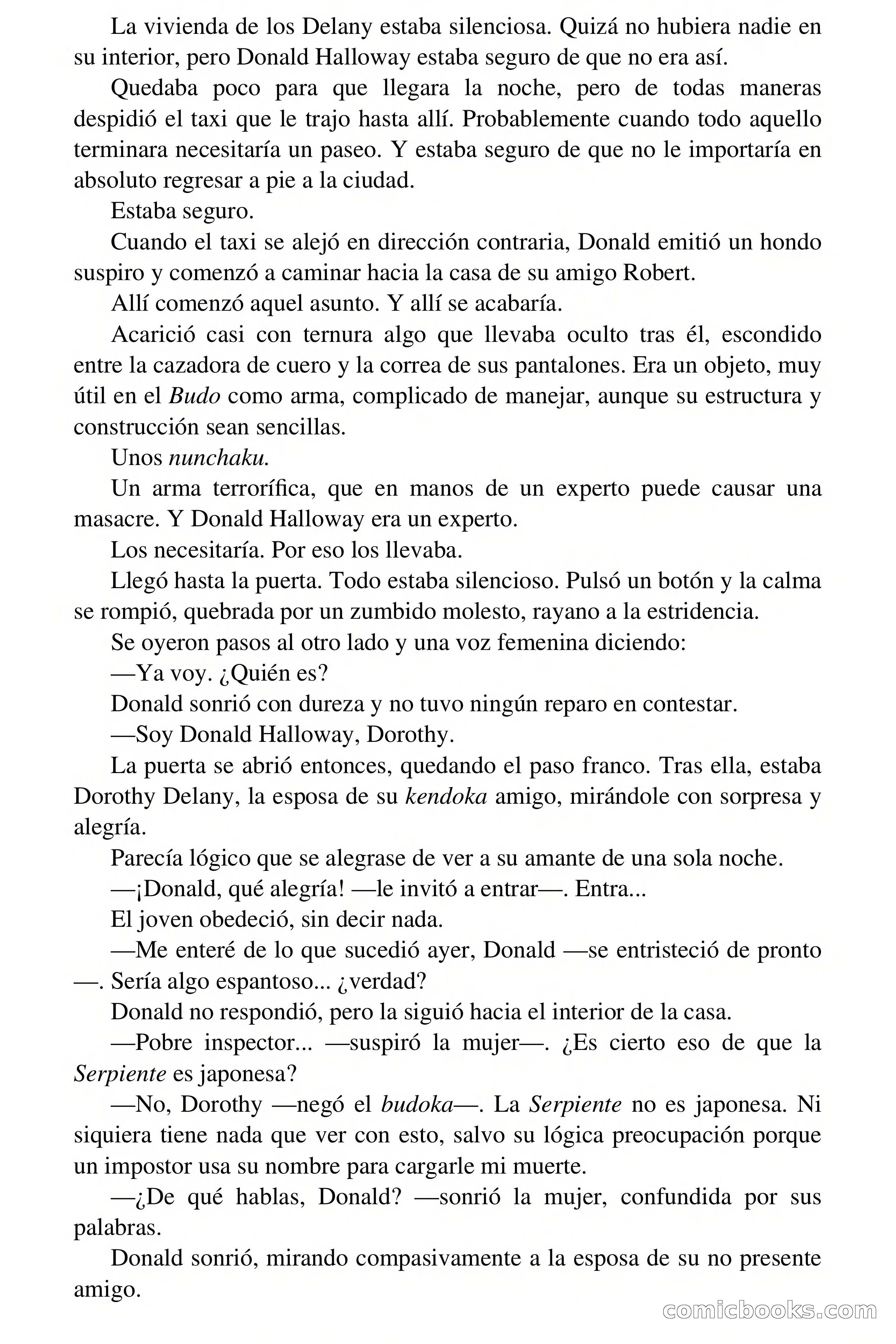 La mordedura de la serpiente — page 59 of 65