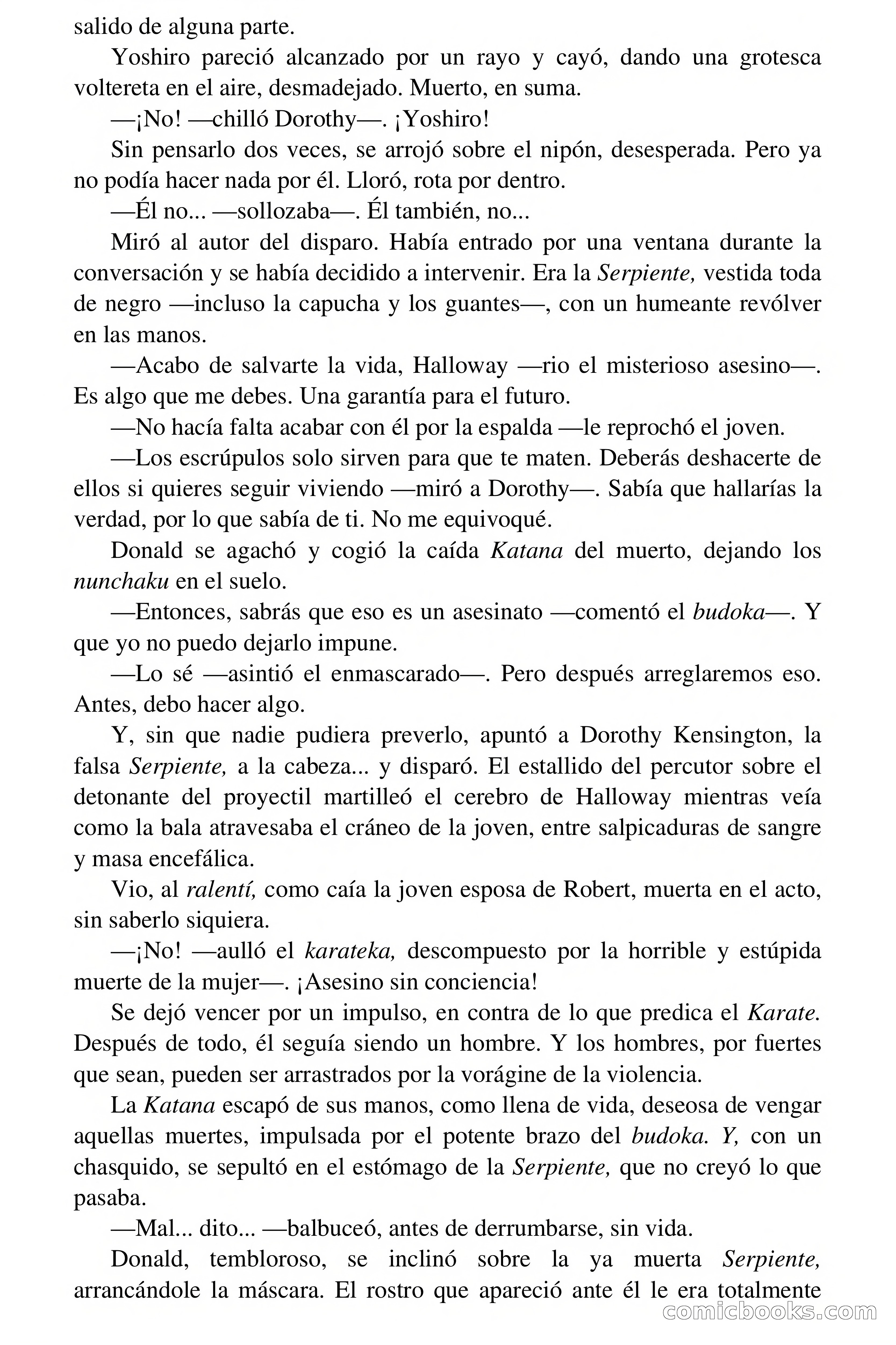 La mordedura de la serpiente — page 62 of 65