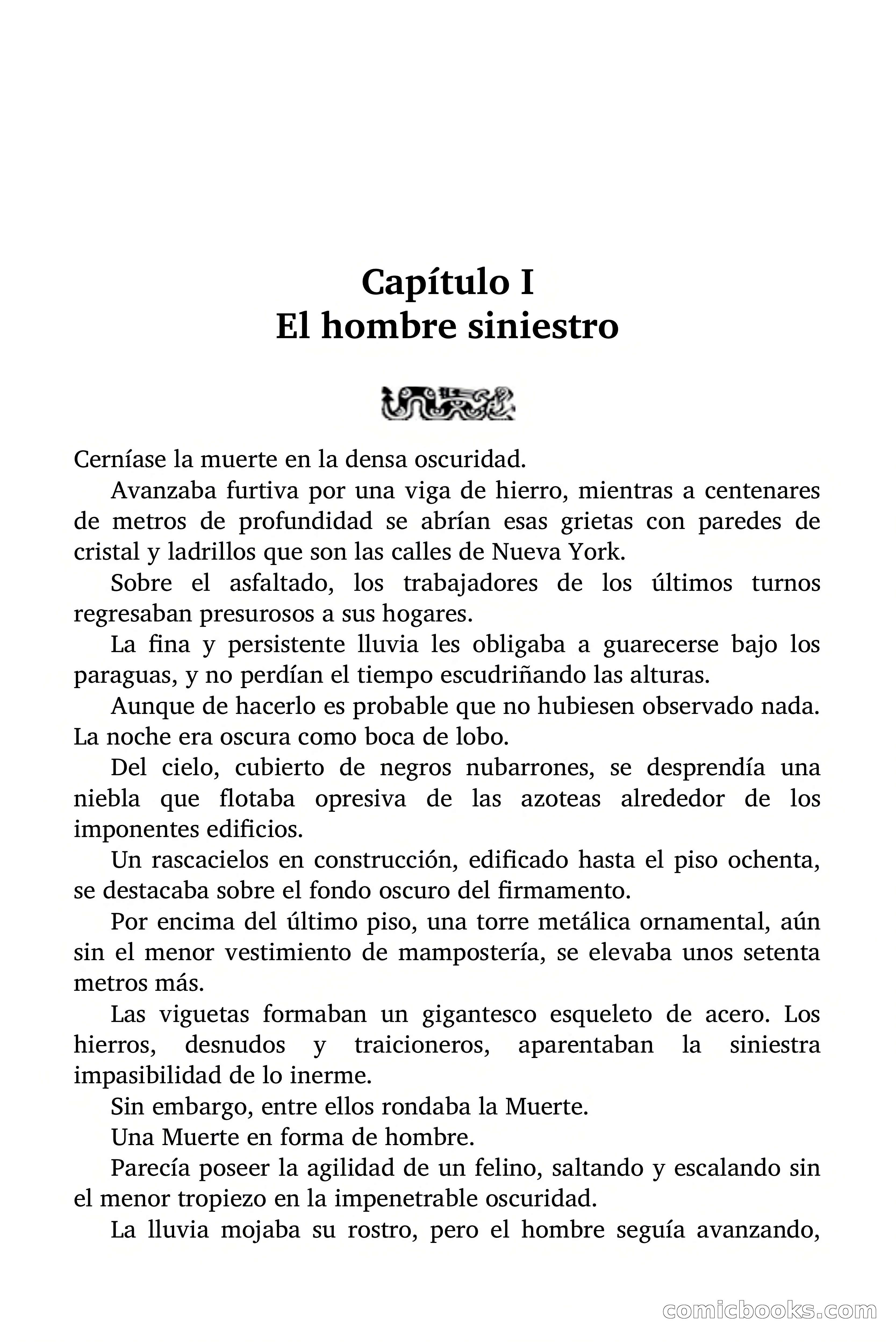 Doc Savage: El hombre de bronce — page 7 of 169