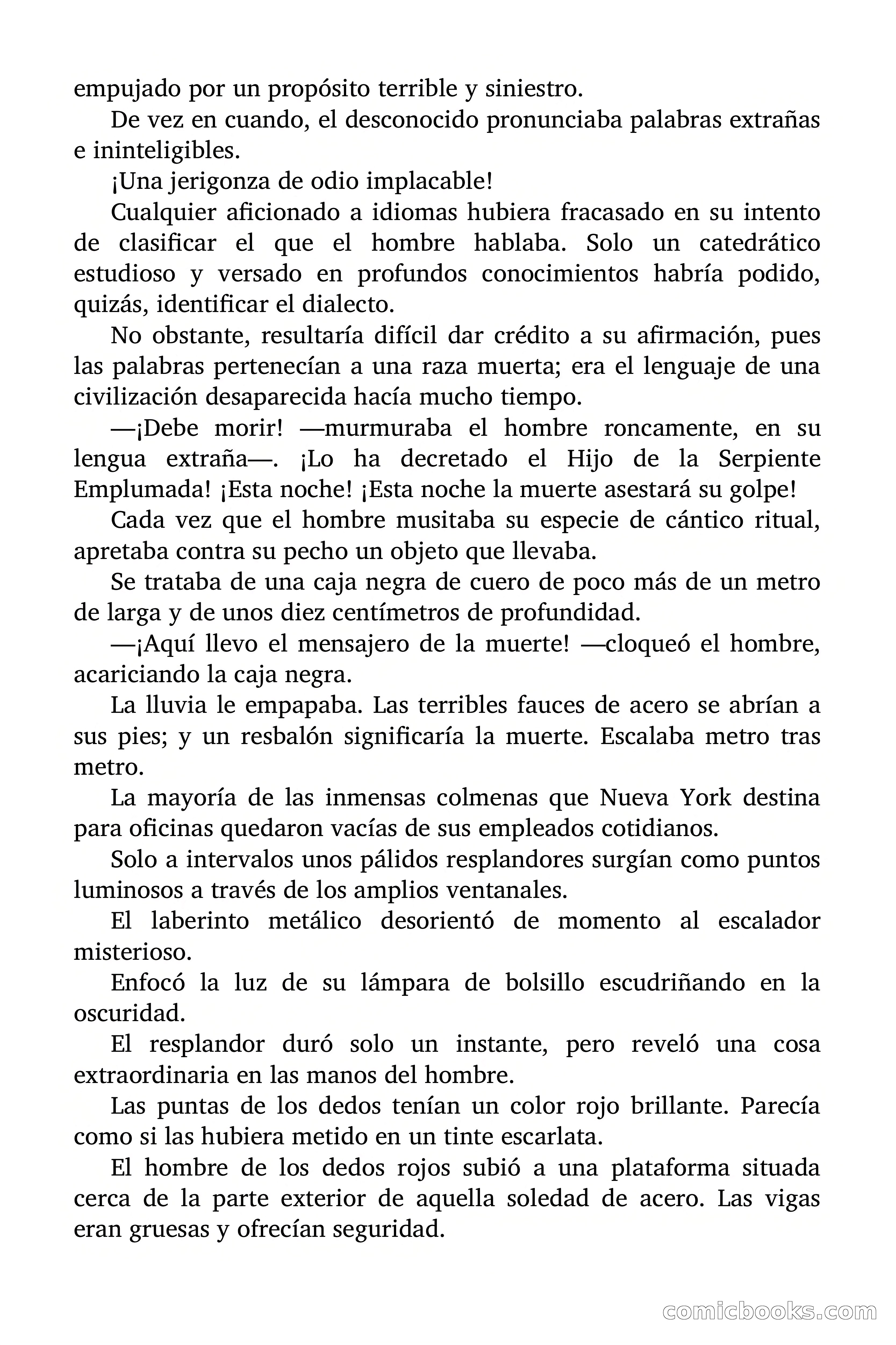 Doc Savage: El hombre de bronce — page 8 of 169