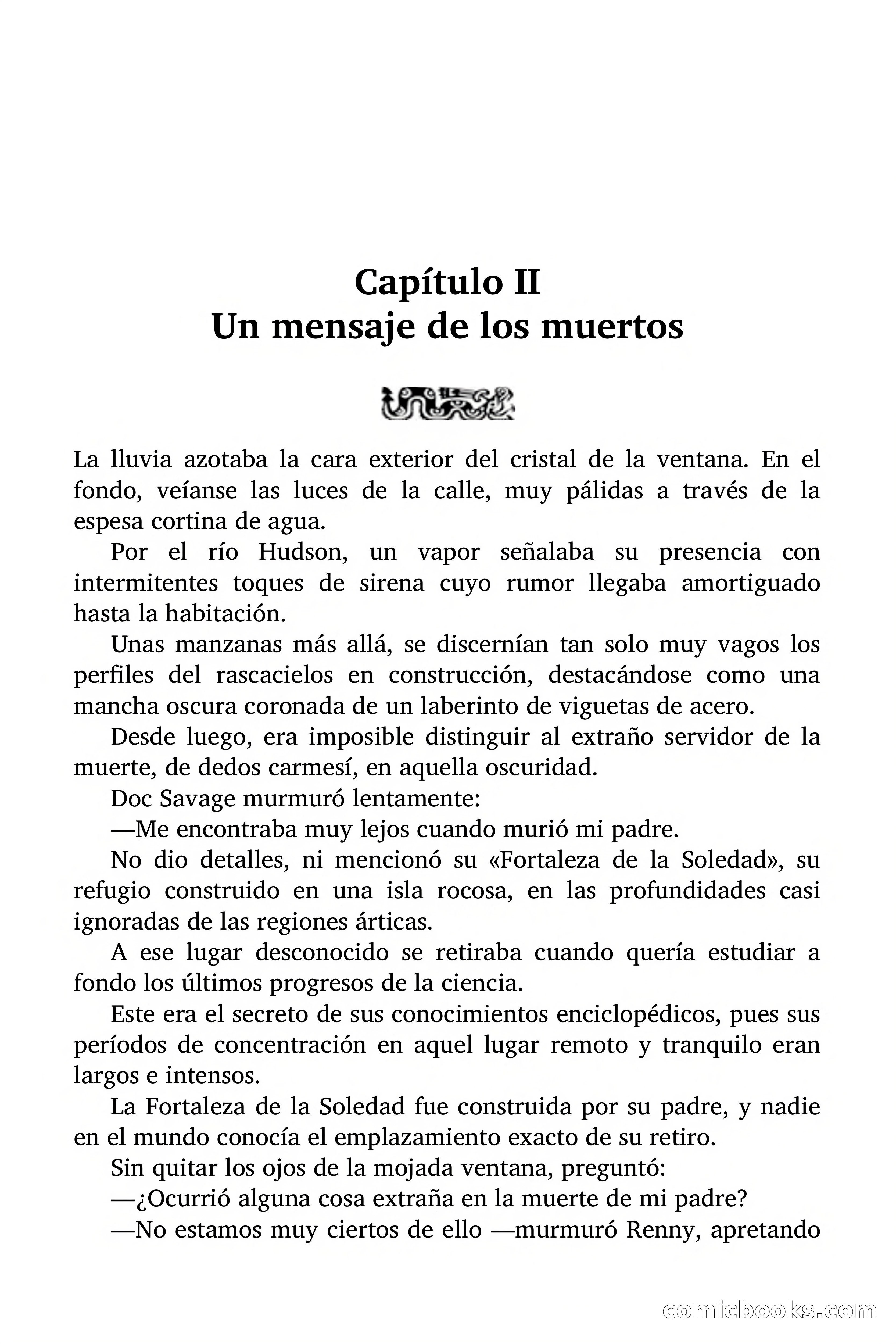 Doc Savage: El hombre de bronce — page 14 of 169