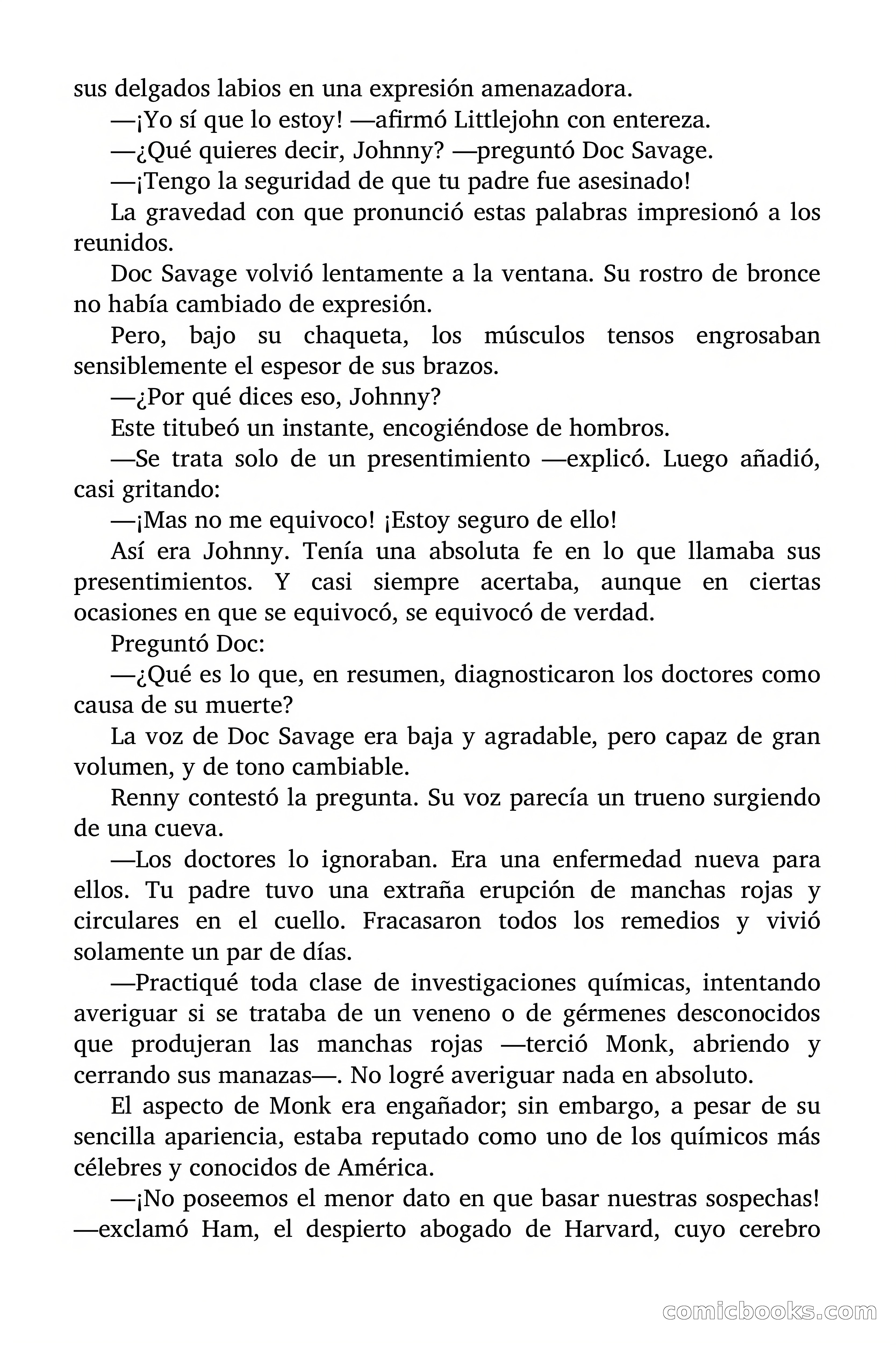Doc Savage: El hombre de bronce — page 15 of 169