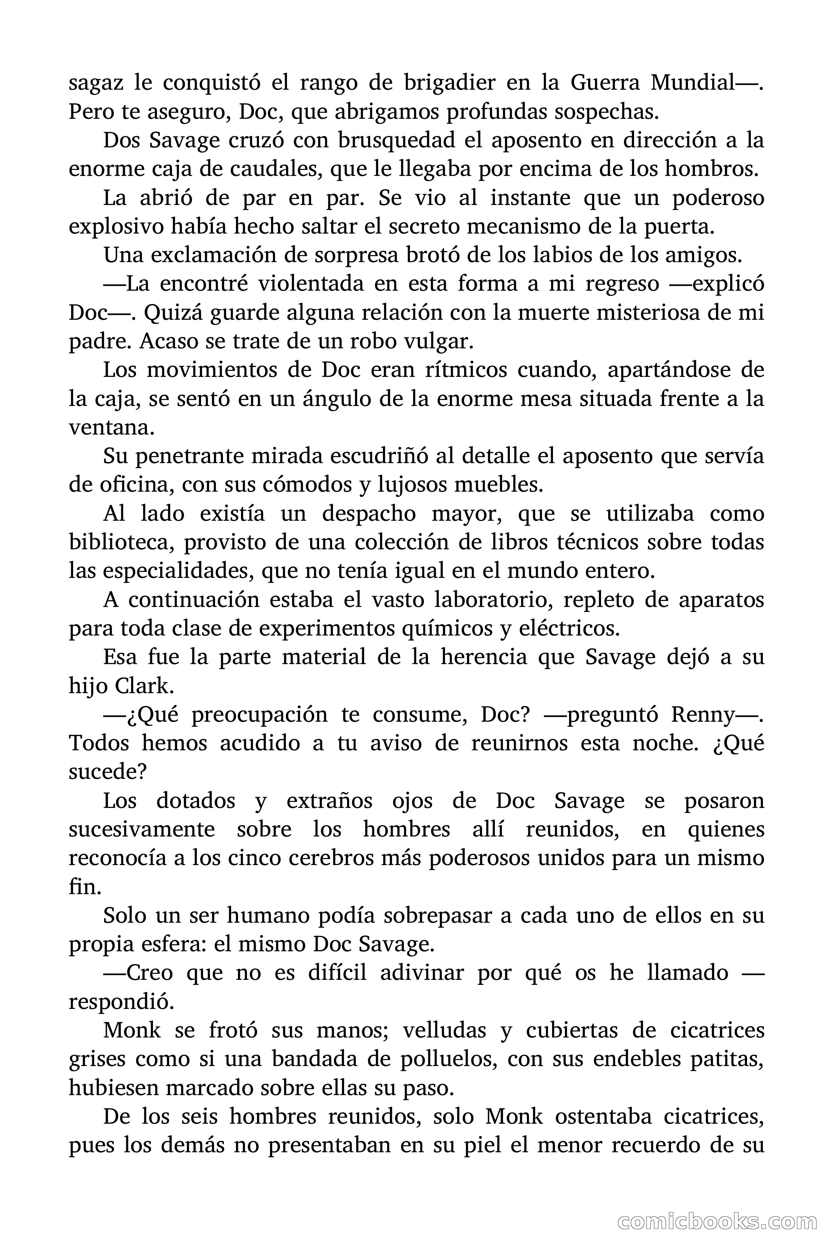 Doc Savage: El hombre de bronce — page 16 of 169