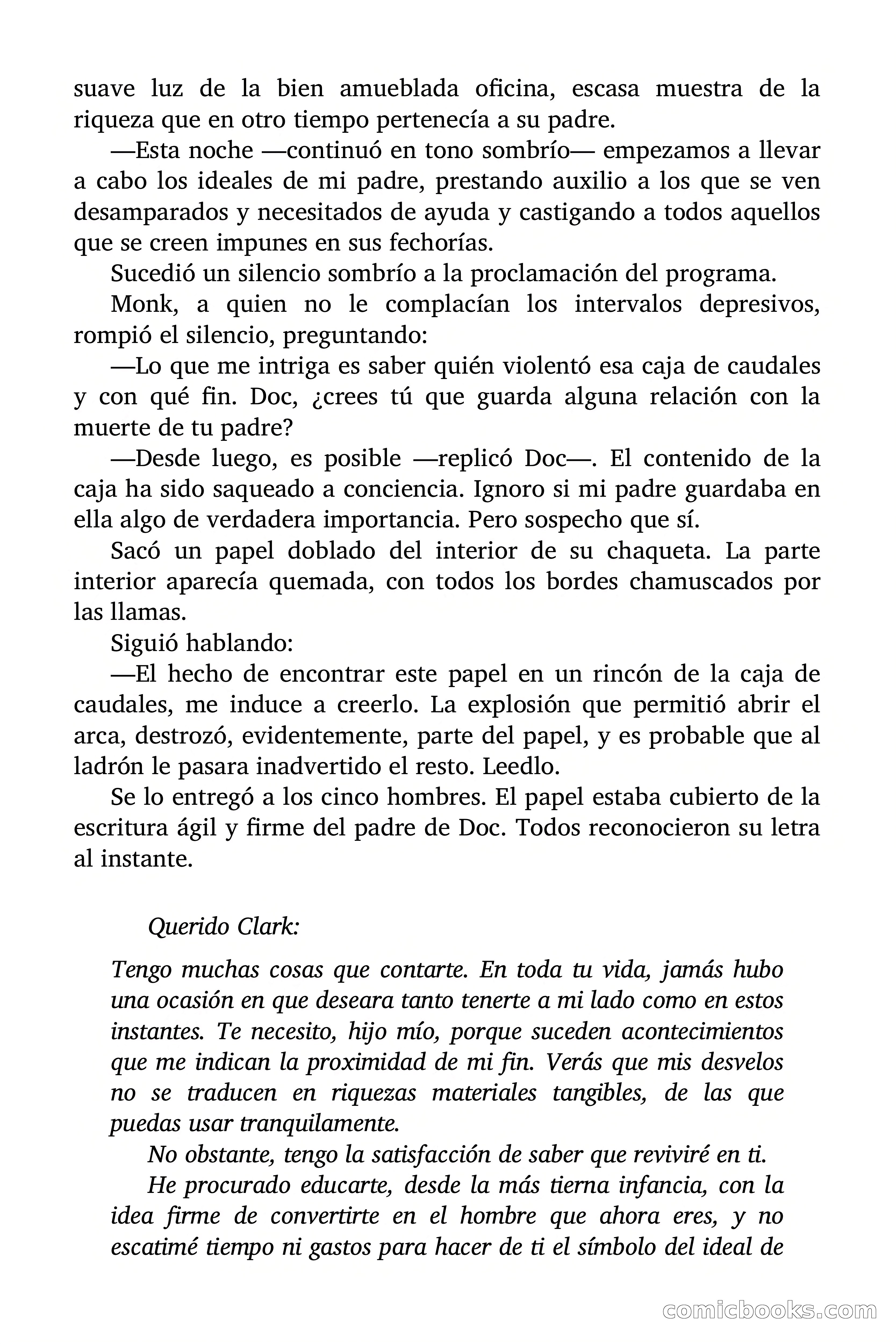 Doc Savage: El hombre de bronce — page 18 of 169