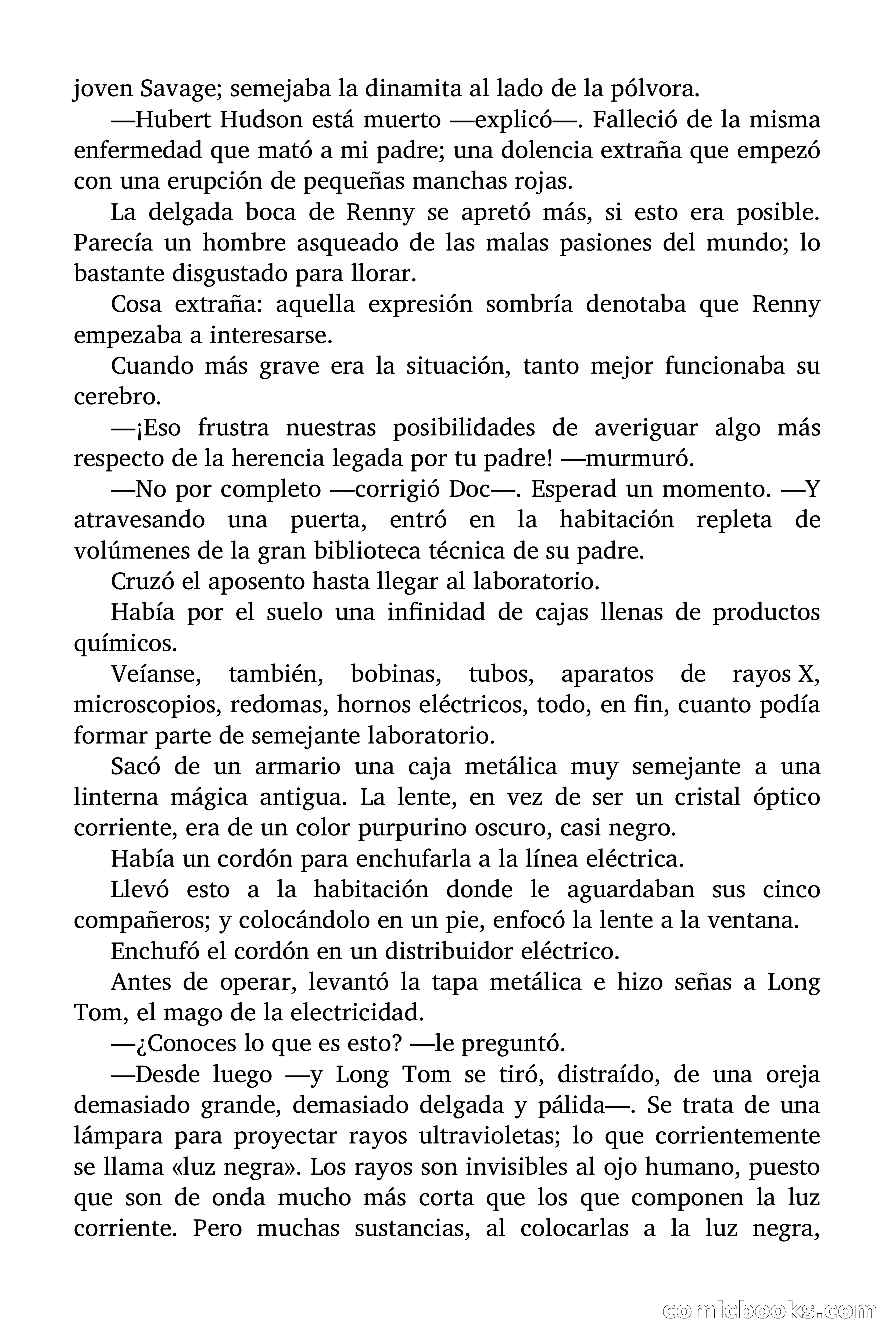 Doc Savage: El hombre de bronce — page 20 of 169