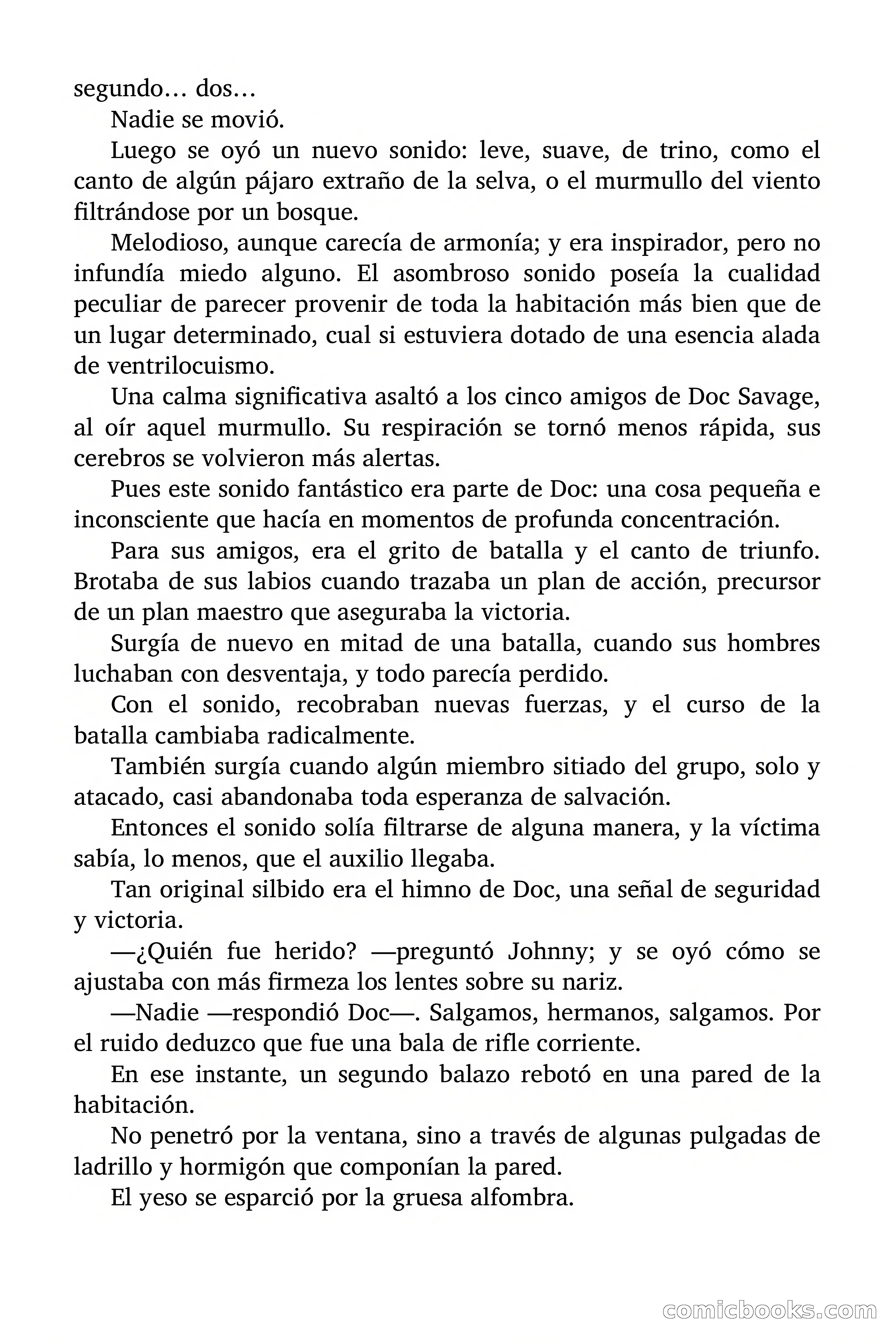 Doc Savage: El hombre de bronce — page 22 of 169