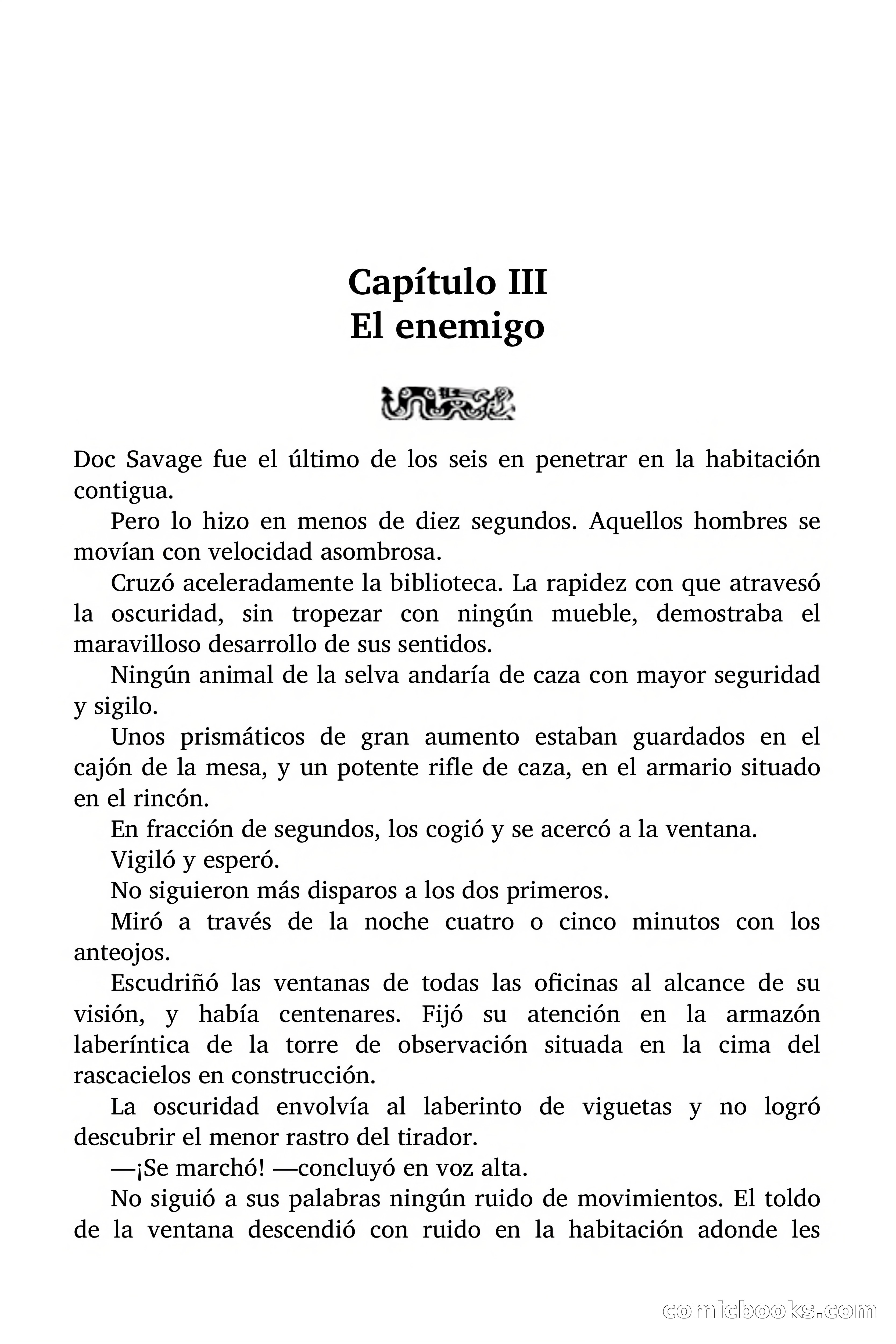 Doc Savage: El hombre de bronce — page 23 of 169